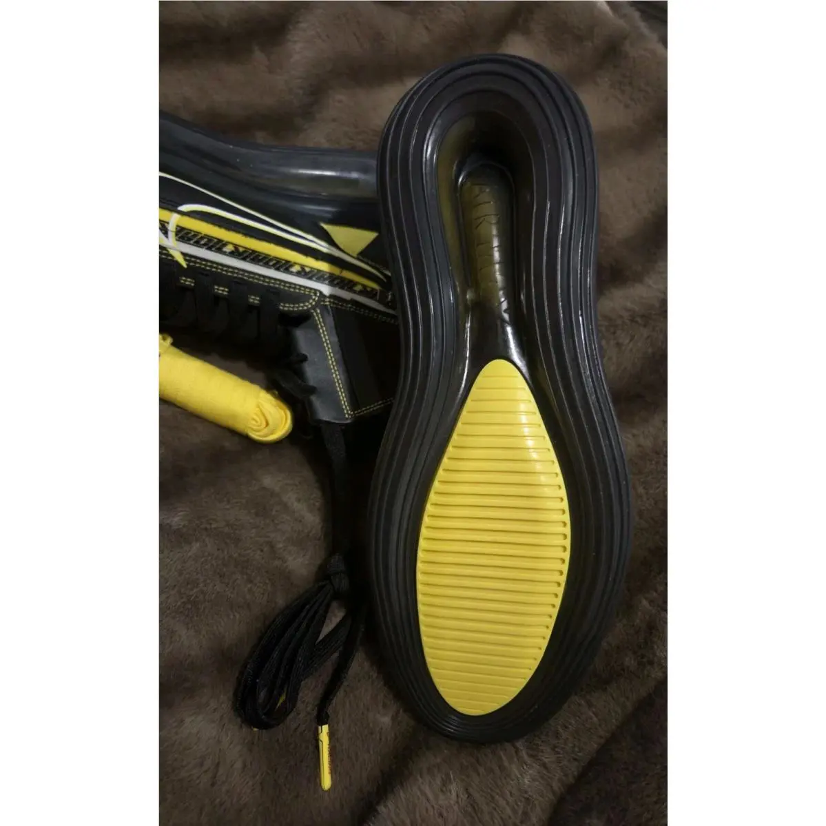 Nike shoes - Nike Air Max 270 - Air Max - BV7786-001 - Black/yellow 7