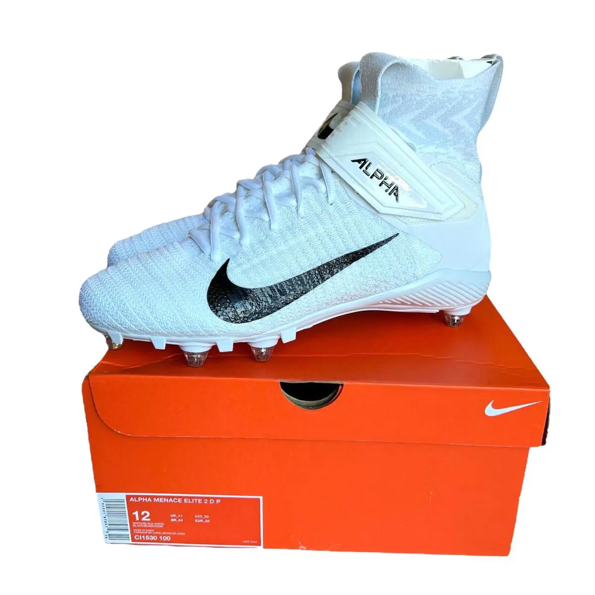 Nike shoes - Nike Alpha Menace - Alpha Menace - White/Black 0
