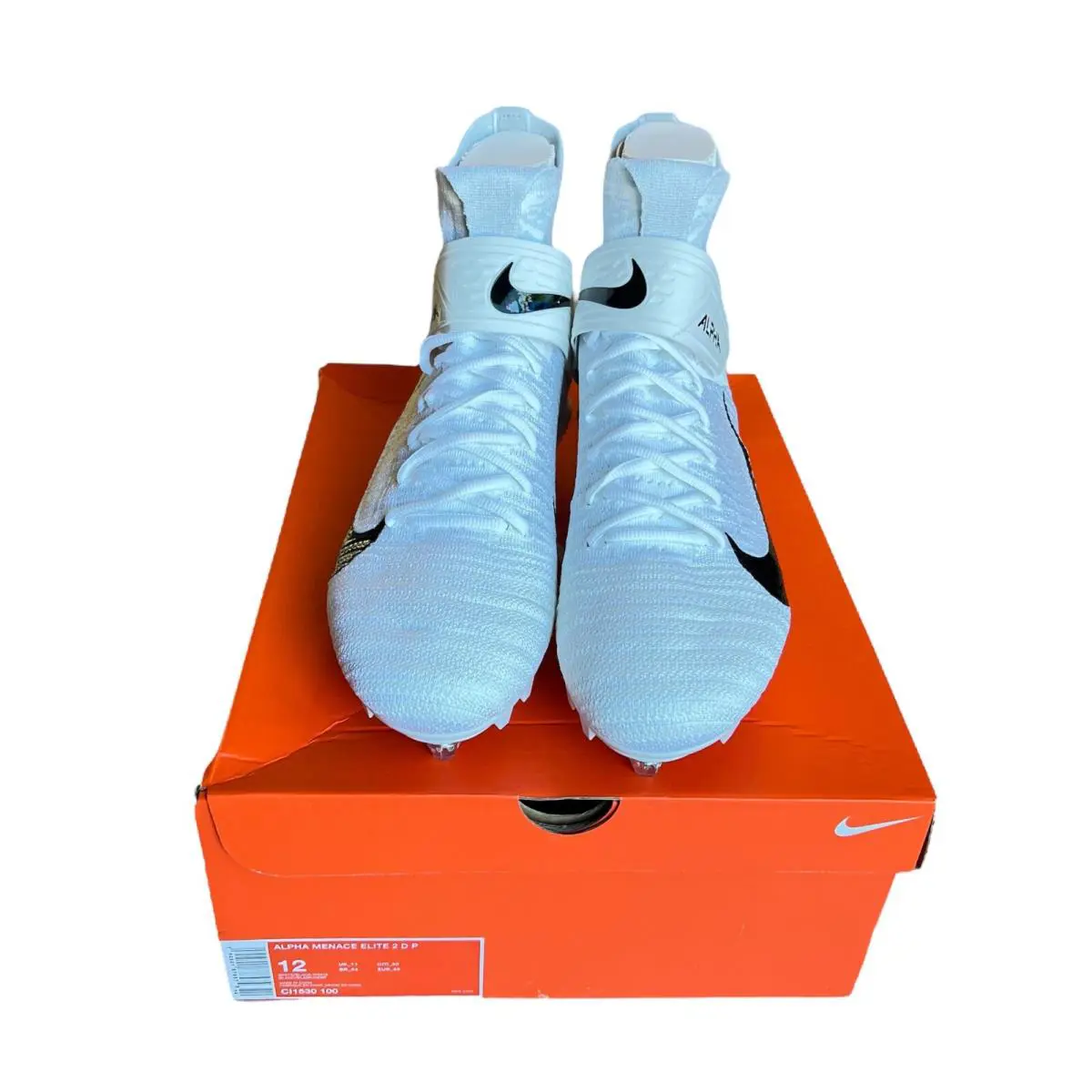 Nike shoes - Nike Alpha Menace - Alpha Menace - White/Black 1