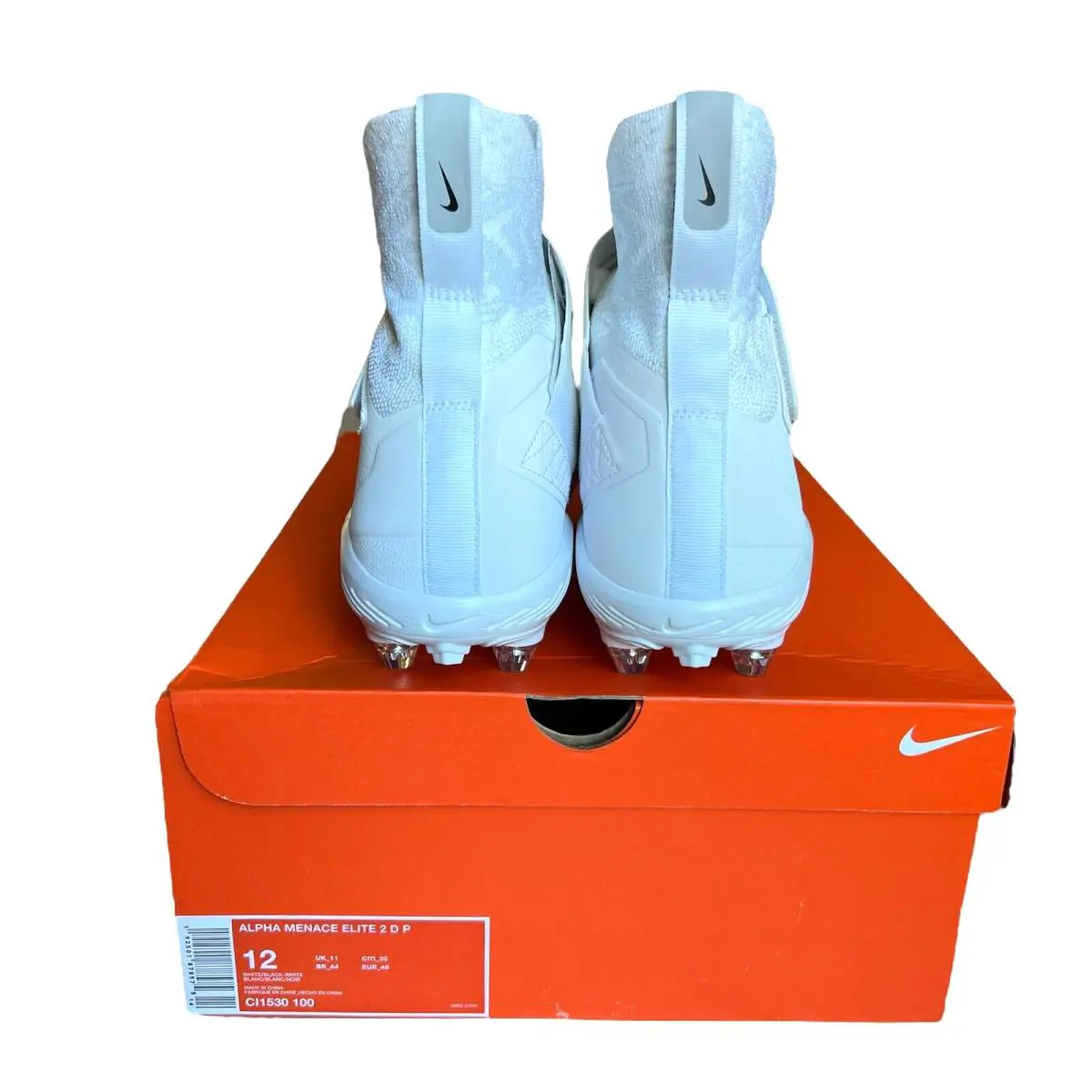 Nike shoes - Nike Alpha Menace - Alpha Menace - White/Black 2