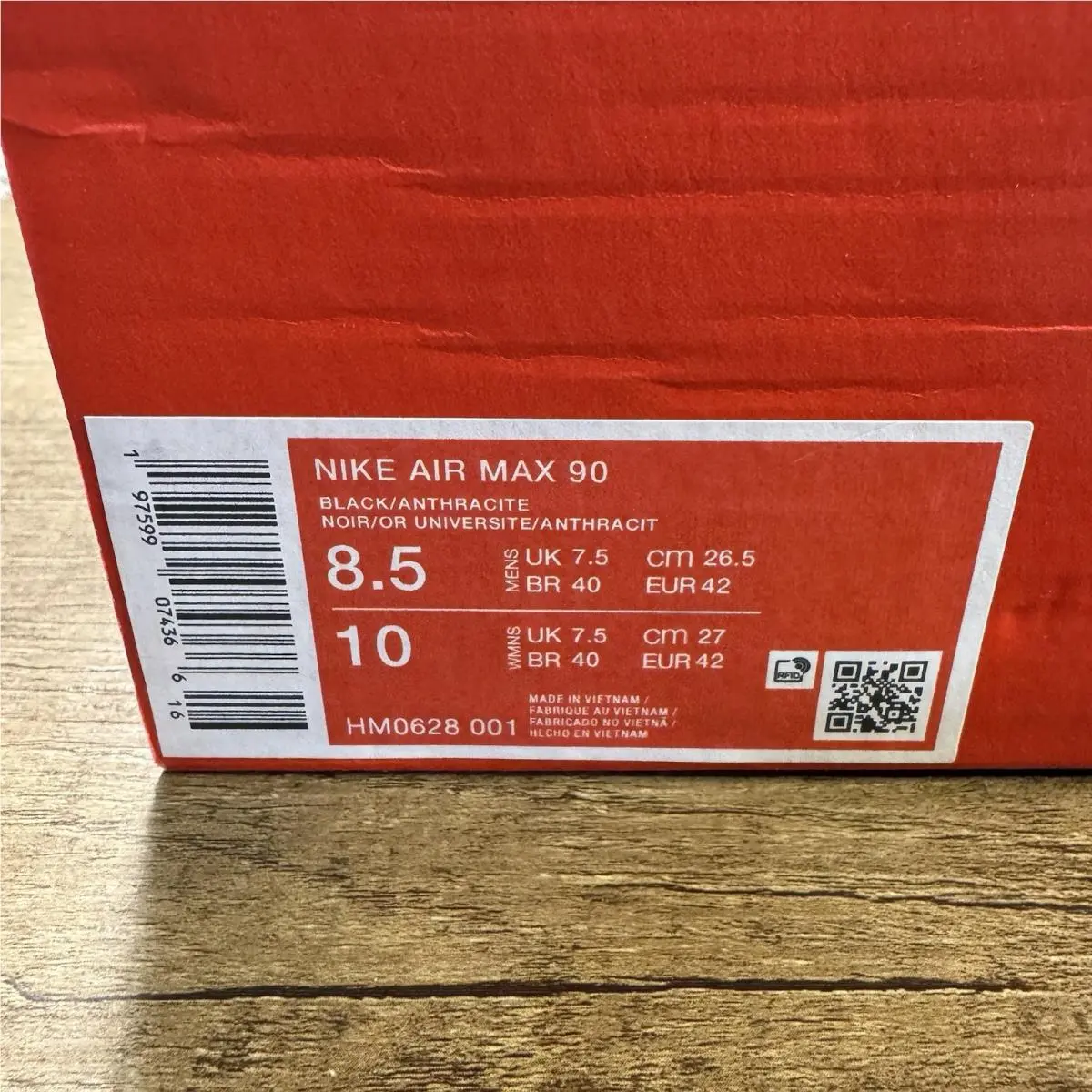 Nike shoes - Nike Air Max 90 - Air Max - HM0628-001 - Gray 0