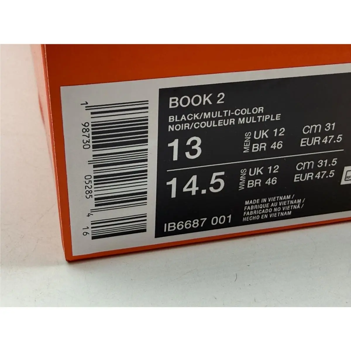 Nike shoes - Nike Book 2 - Book - IB6687-001 - Black (UPC: 198730052854) 6