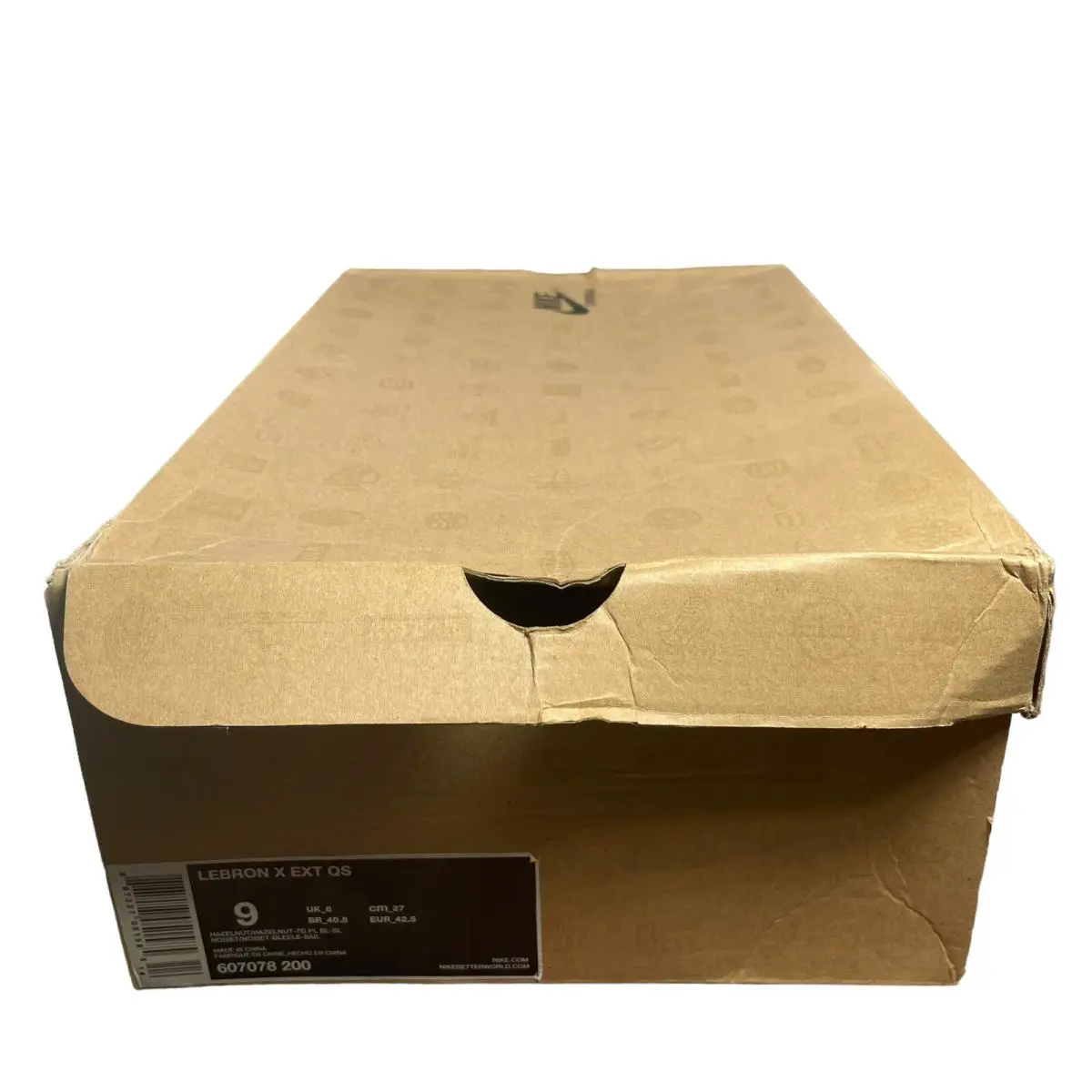 Nike shoes - Nike LeBron 10 - LeBron - 607078-200 - Brown 10