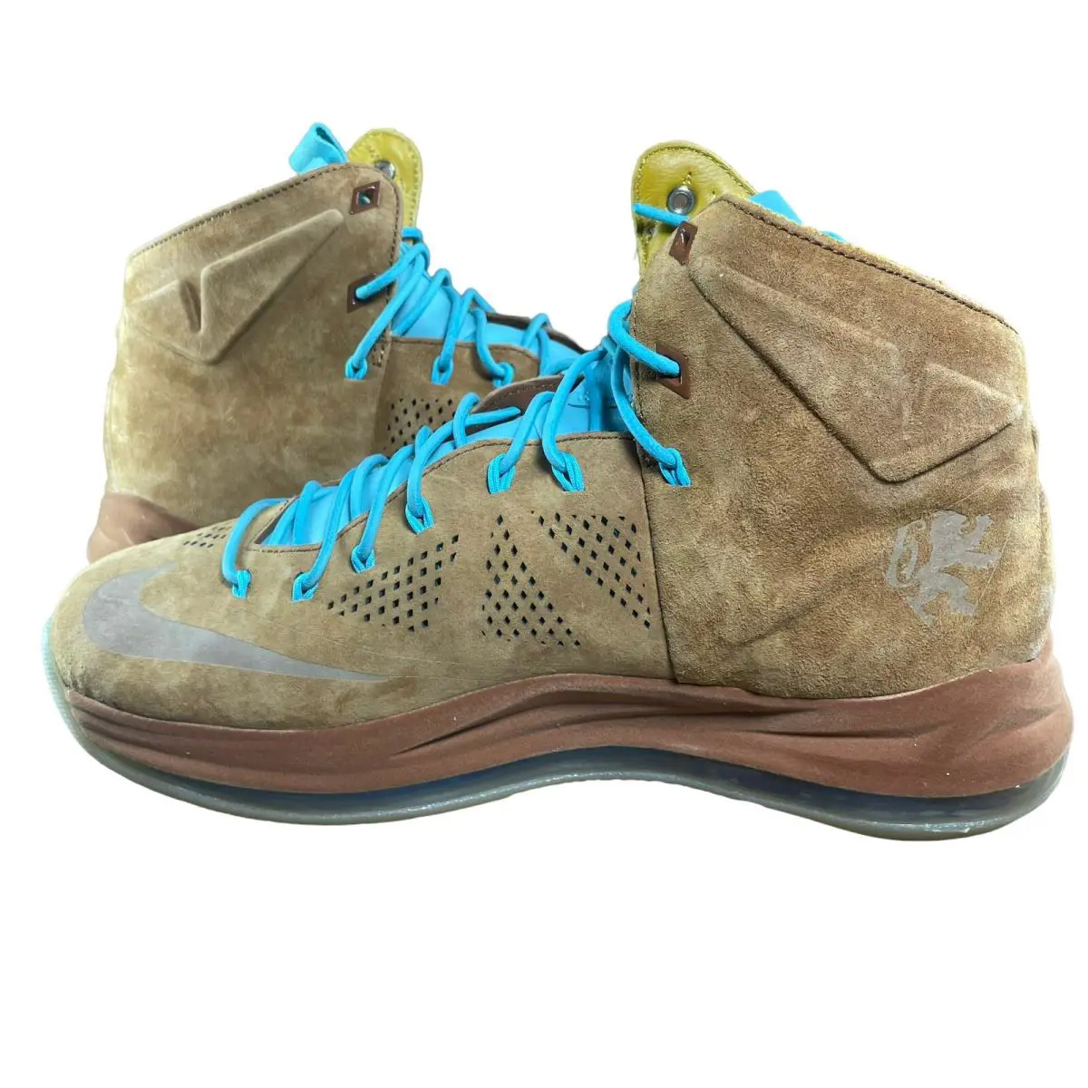 Nike shoes - Nike LeBron 10 - LeBron - 607078-200 - Brown 1