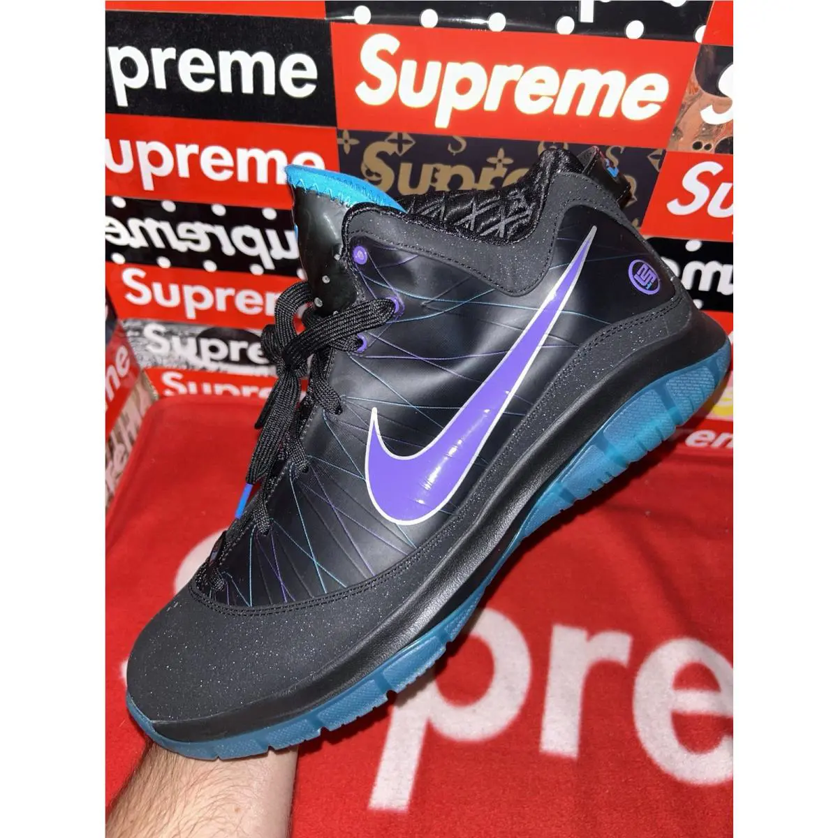 Nike shoes - Nike Air Max LeBron 7 - 407639-001 - Black 4