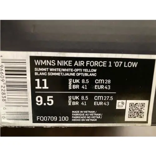 Nike shoes - Nike Air Force 1 - Air Force - White 0