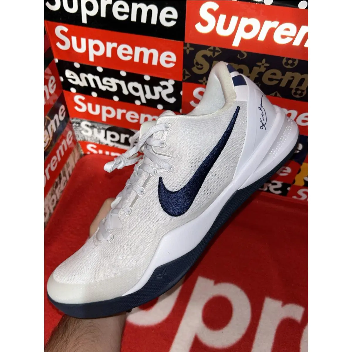 Nike shoes - Nike Kobe 8 System - Kobe System - HM6469-100 - White 4