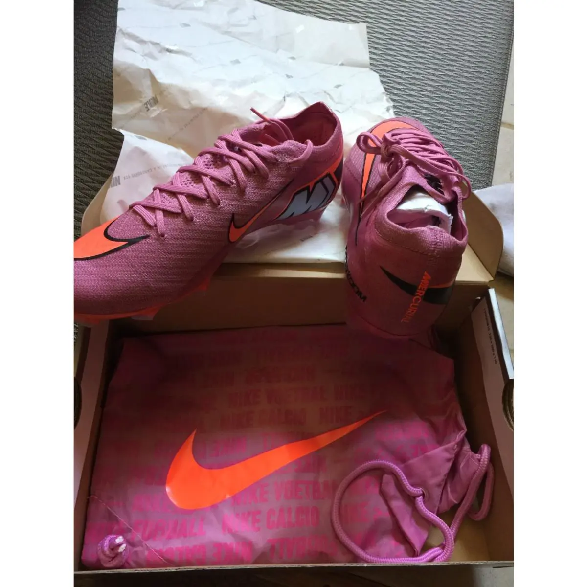 Nike shoes - Nike Mercurial Vapor - Mercurial Vapor - FQ1457-600 - Pink 8