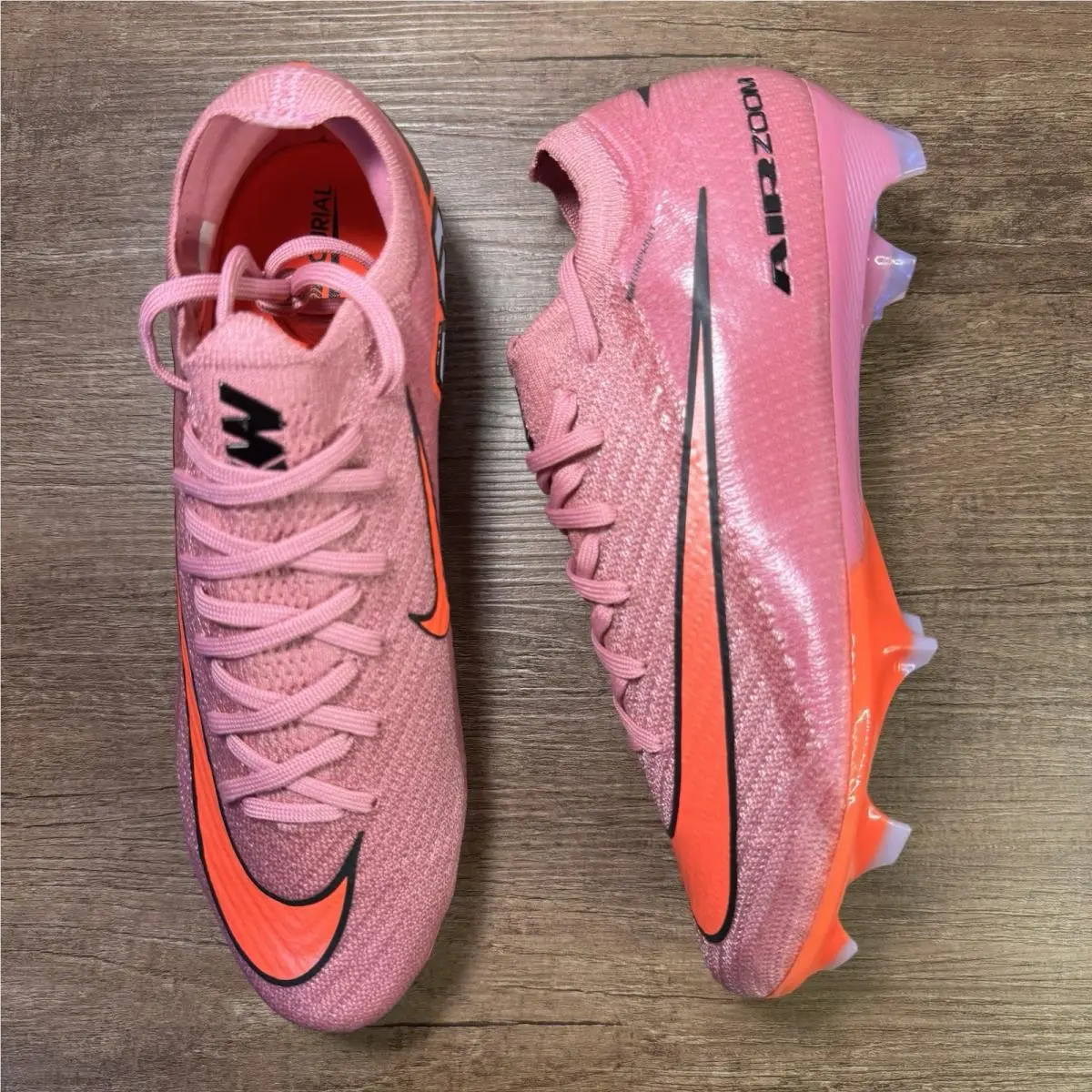 Sz 11.5 Nike Zoom Mercurial Vapor 16 Elite FG Mens Pink Scary Good FQ1457-600