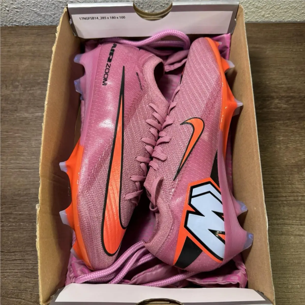 Nike shoes - Nike Zoom Mercurial Vapor 16 Elite FG - FQ1457-600 - Pink, Exterior: Pink 1