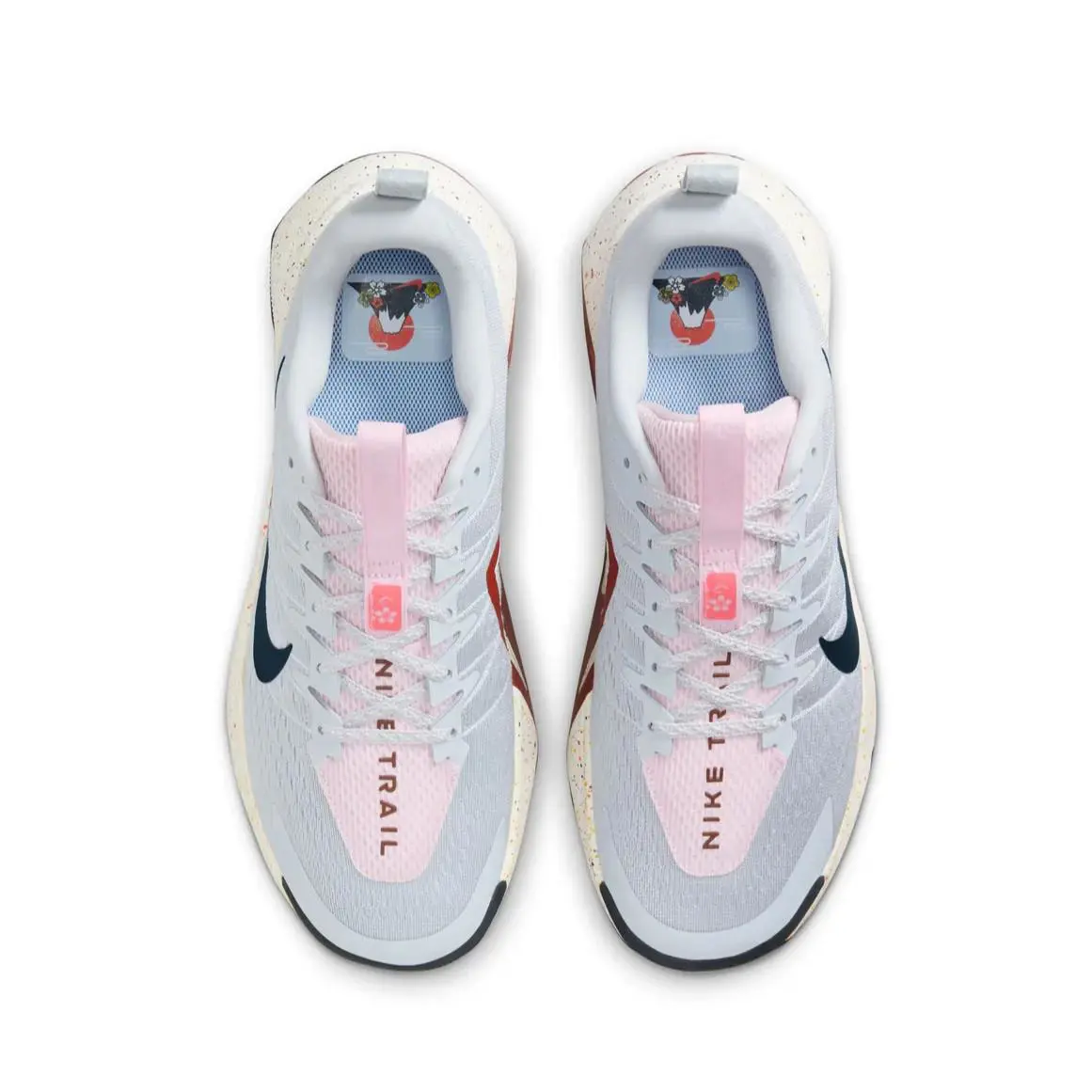 Nike shoes - Nike Wildhorse 10 - Wildhorse - Platinum/Navy/Gry 2