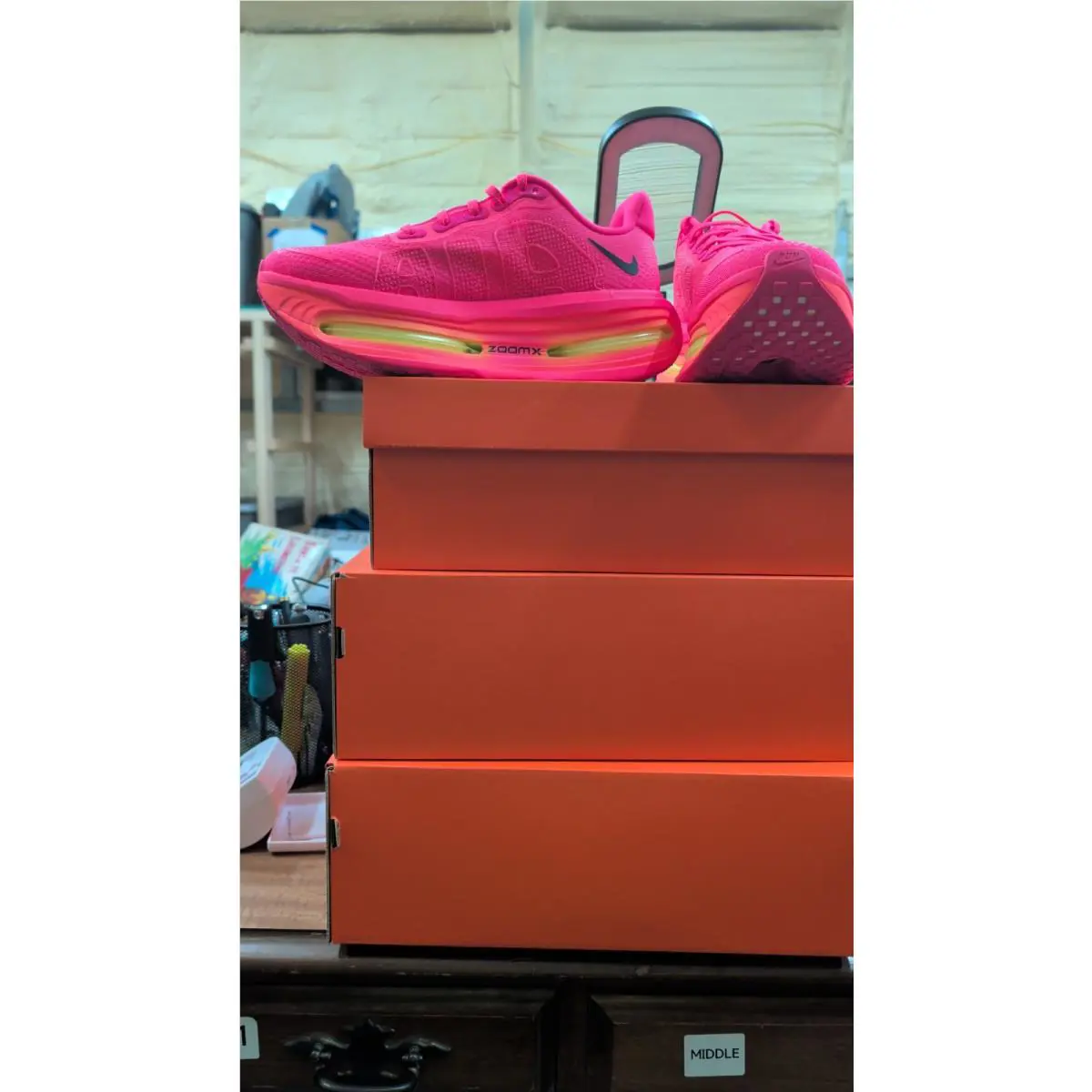 Nike shoes - Nike Vomero Plus - Vomero Plus - HM5973-603 - Pink 2