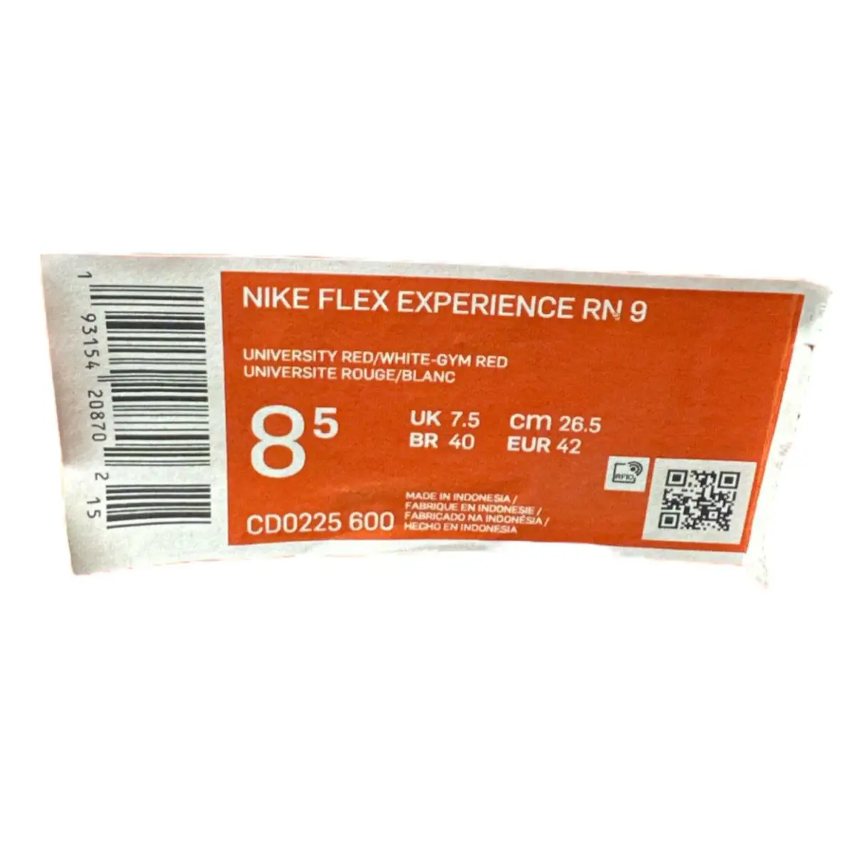 Nike shoes - Nike Flex Experience - Flex Experience - Red (UPC: 193154208702) 3