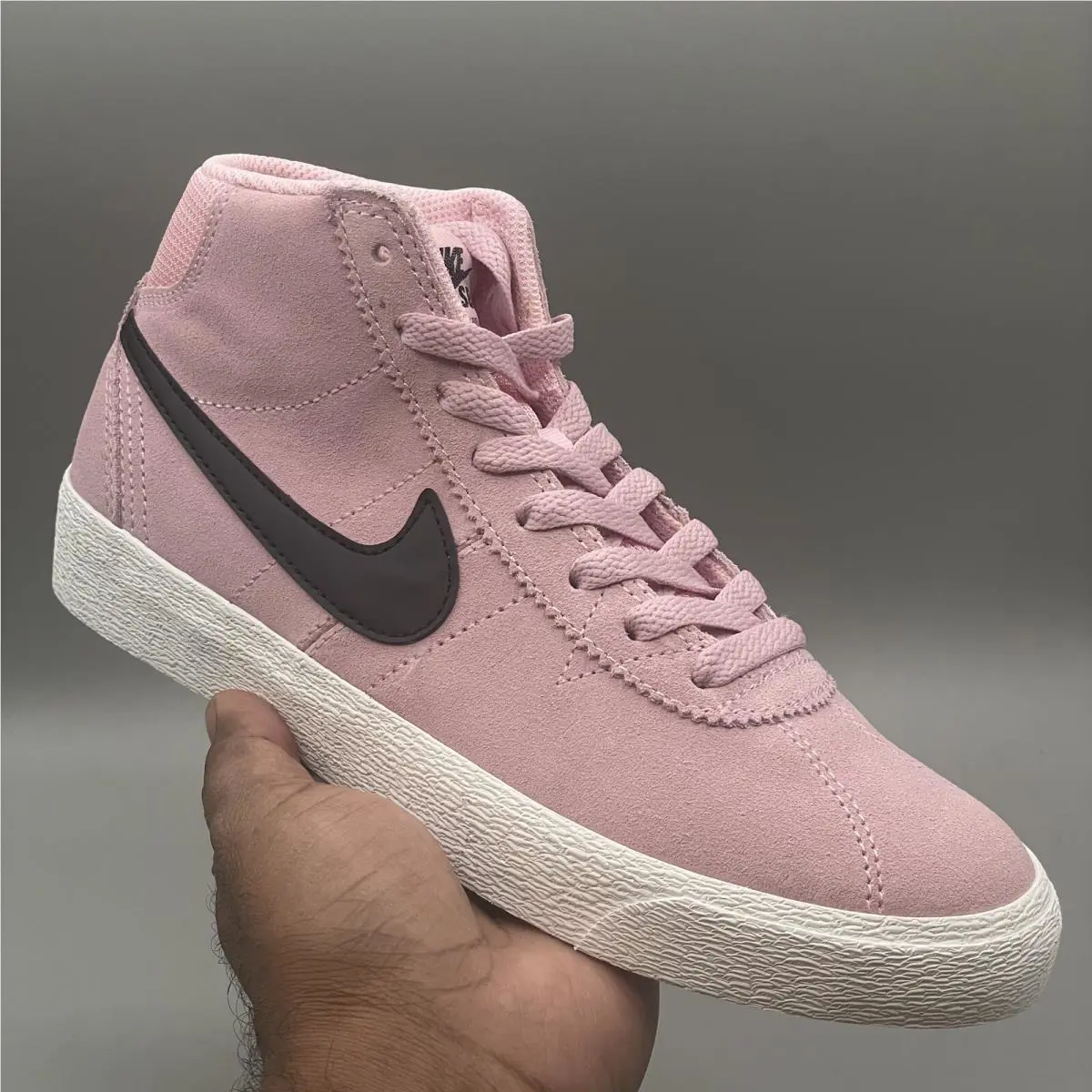 Nike shoes - Nike SB Bruin High - Bruin High - DR0126-600 - Medium Soft Pink/Medium Soft Pink/Summit White/Black 0