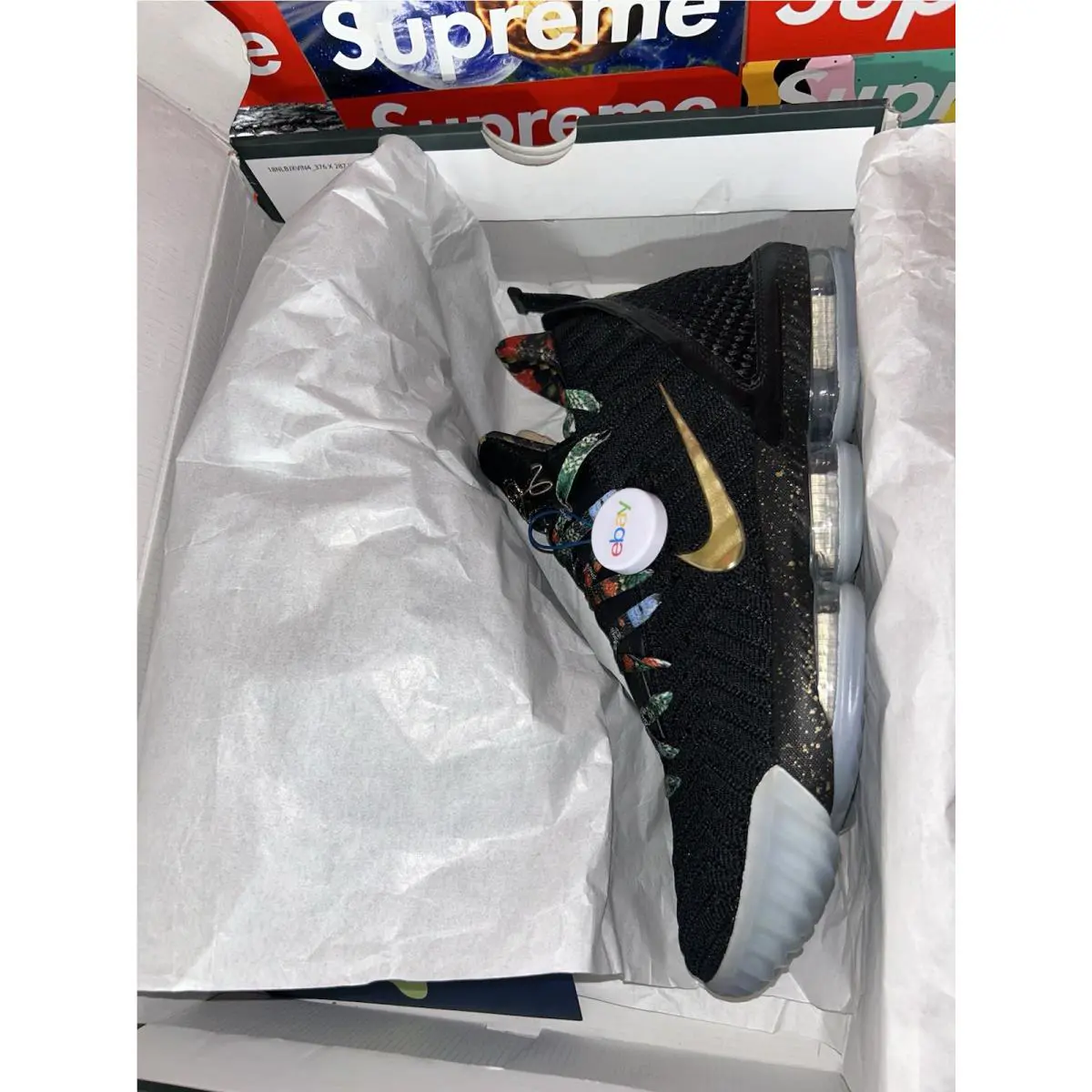 Nike shoes - Nike LeBron 16 - LeBron - CI1518-001 - Black (UPC: 0192500252192) 10