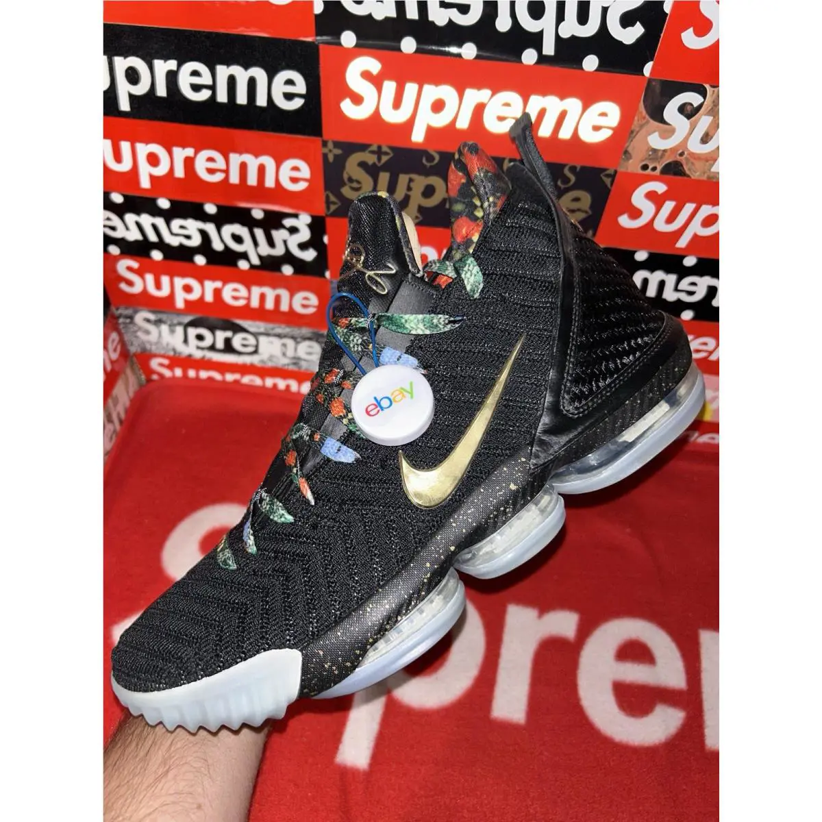Nike shoes - Nike LeBron 16 - LeBron - CI1518-001 - Black (UPC: 0192500252192) 4