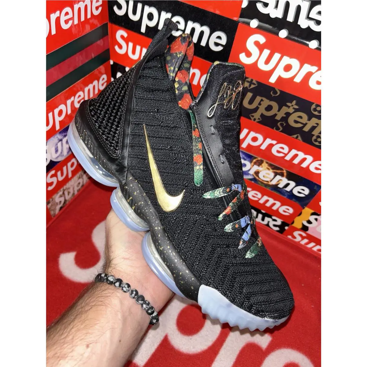 Nike shoes - Nike LeBron 16 - LeBron - CI1518-001 - Black (UPC: 0192500252192) 6