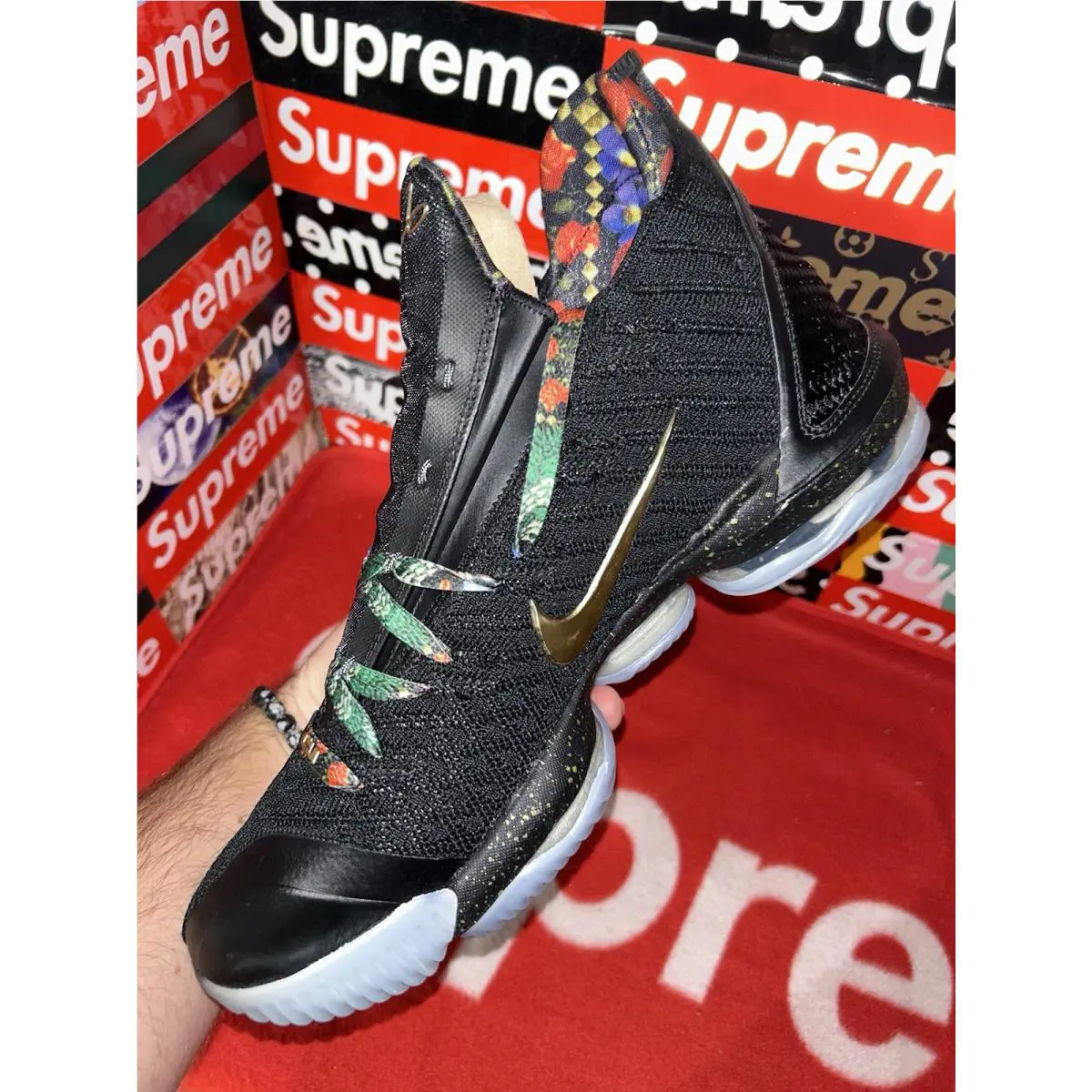Nike shoes - Nike LeBron 16 - LeBron - CI1518-001 - Black (UPC: 0192500252192) 7
