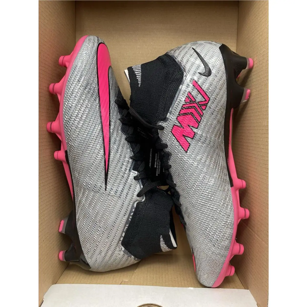 Nike shoes - Nike Superfly 9 - Superfly - FJ2968 060 - Metallic Silver/Volt-Black (UPC: 196605852868) 5