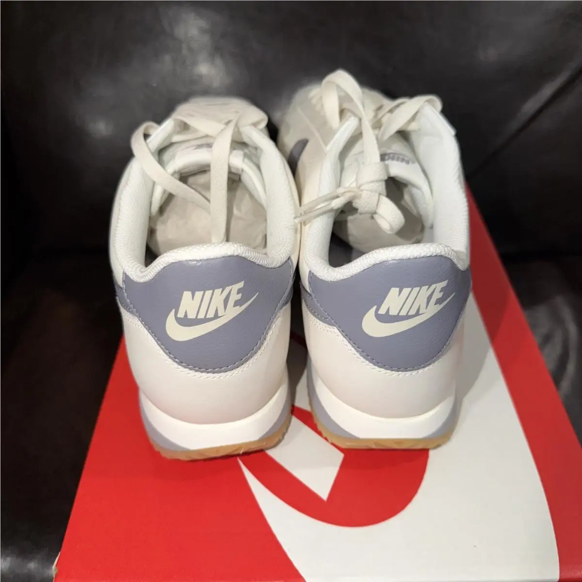 Nike shoes - Nike Classic Cortez - Classic Cortez - Sail/Gum Yellow/Cement Grey (UPC: 0197862858198) 3