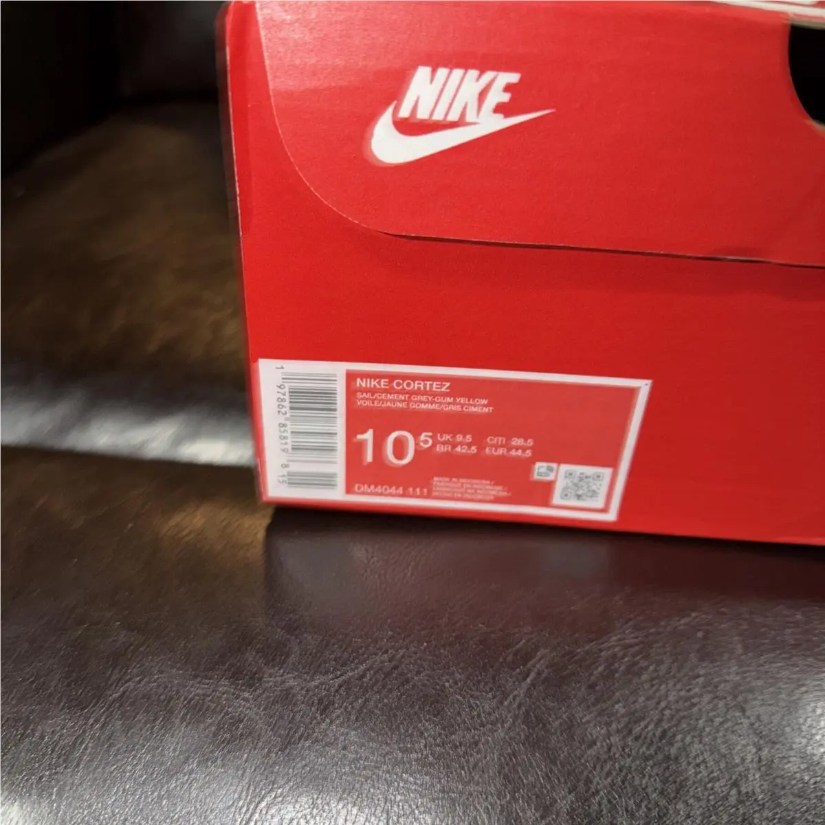 Nike shoes - Nike Classic Cortez - Classic Cortez - Sail/Gum Yellow/Cement Grey (UPC: 0197862858198) 5