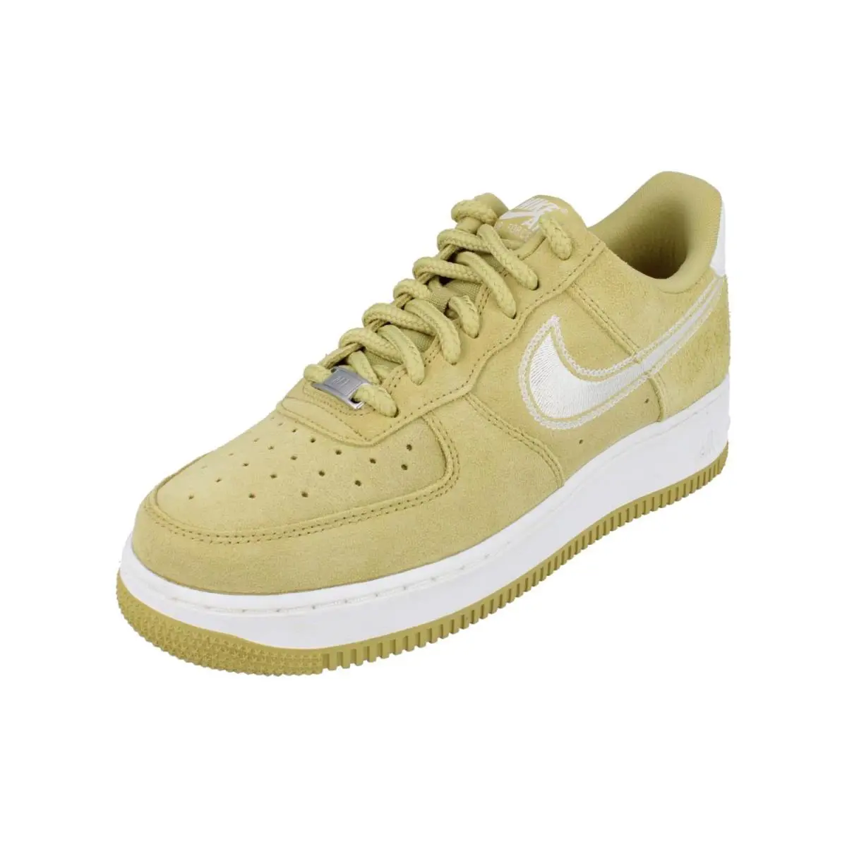 Nike Air Force 1 `07 LV8 Men`s Shoes HJ4465-700 Buff Gold/sail Size 13 - Buff Gold Sail 700