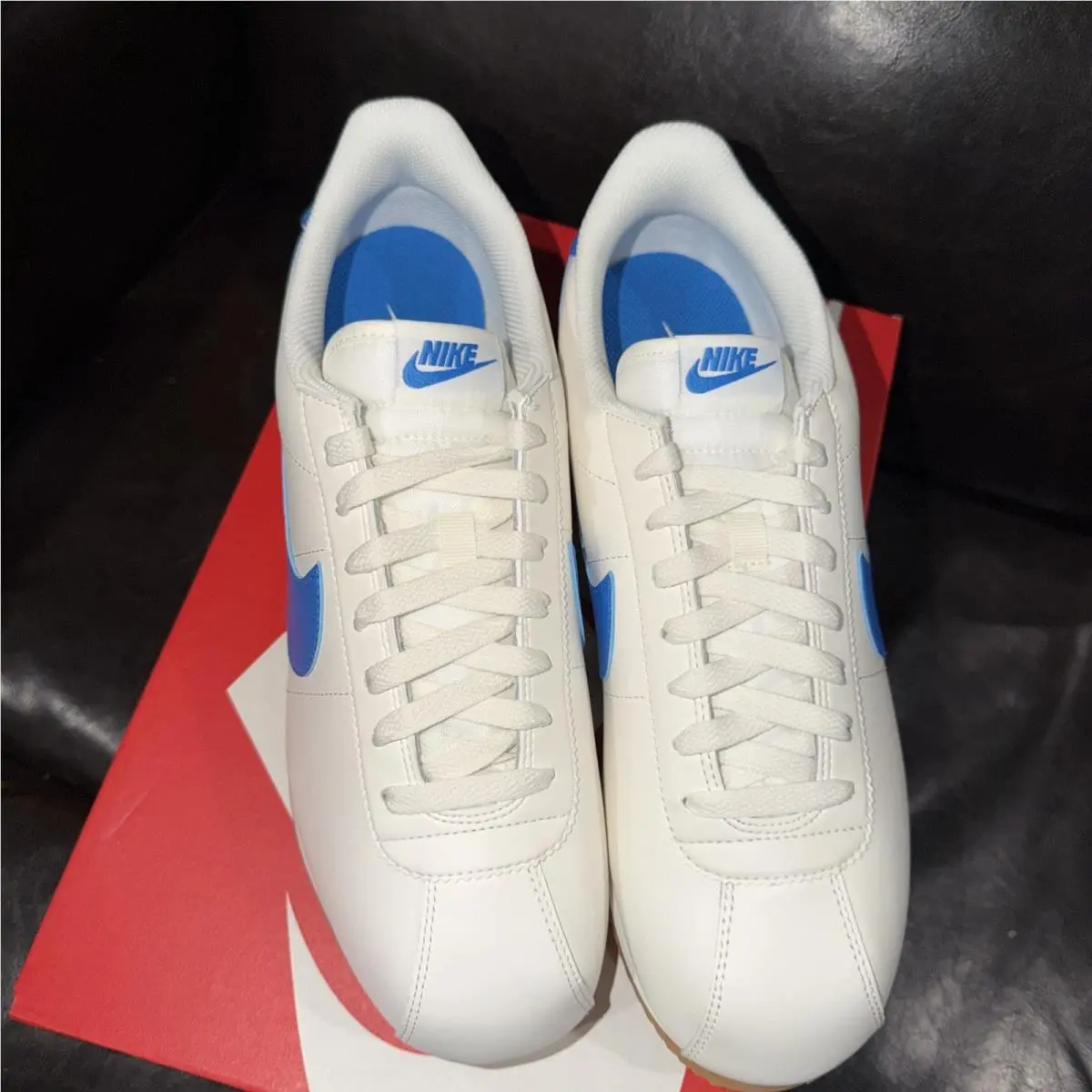 Nike shoes - Sail/Gum Yellow/Light Photo Blue (UPC: 0197862847789) 0
