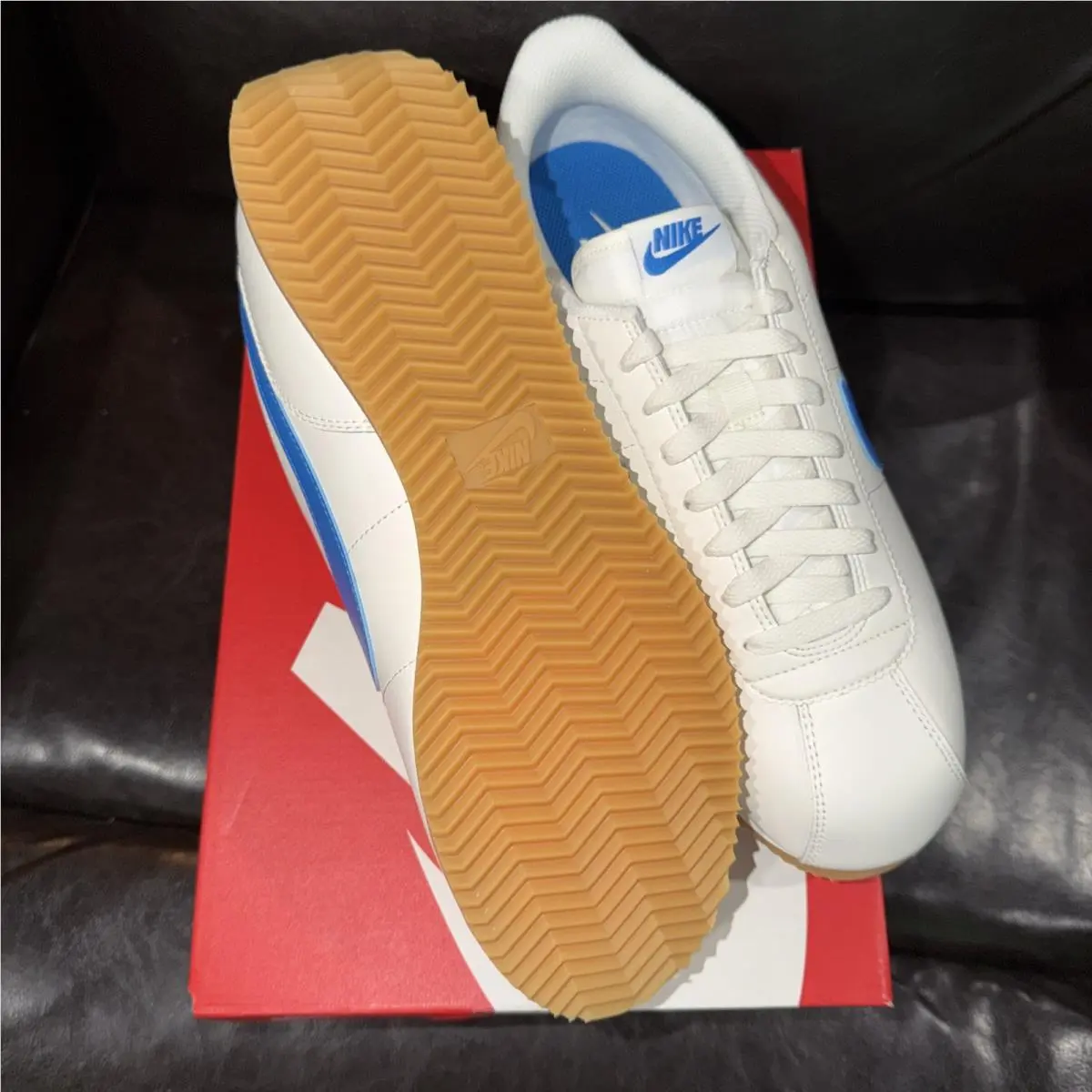 Nike shoes - Sail/Gum Yellow/Light Photo Blue (UPC: 0197862847789) 2