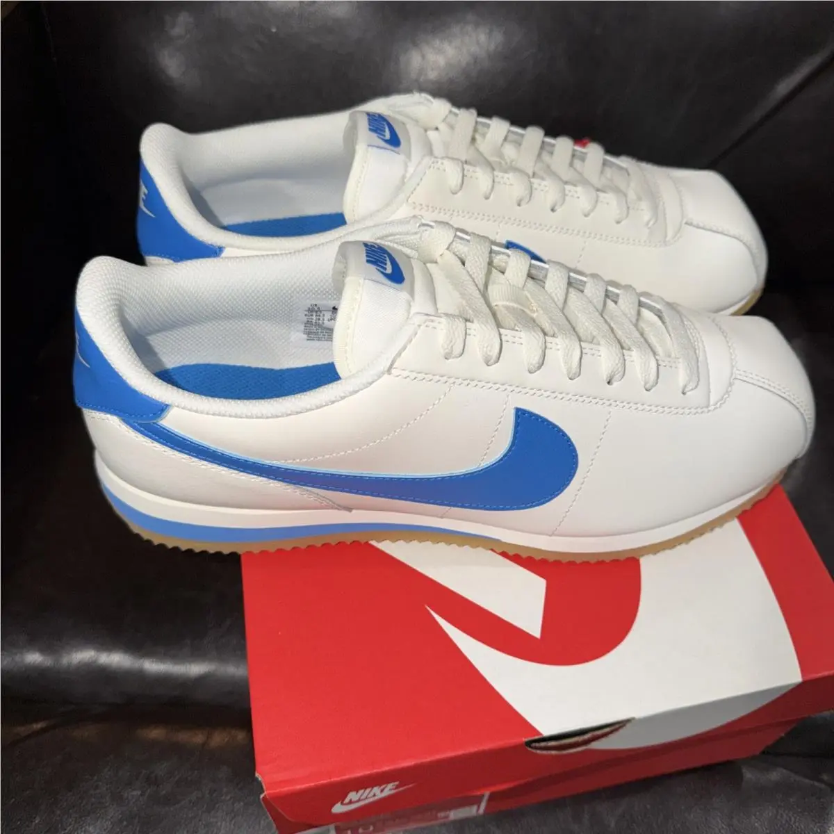 Nike shoes - Sail/Gum Yellow/Light Photo Blue (UPC: 0197862847789) 3
