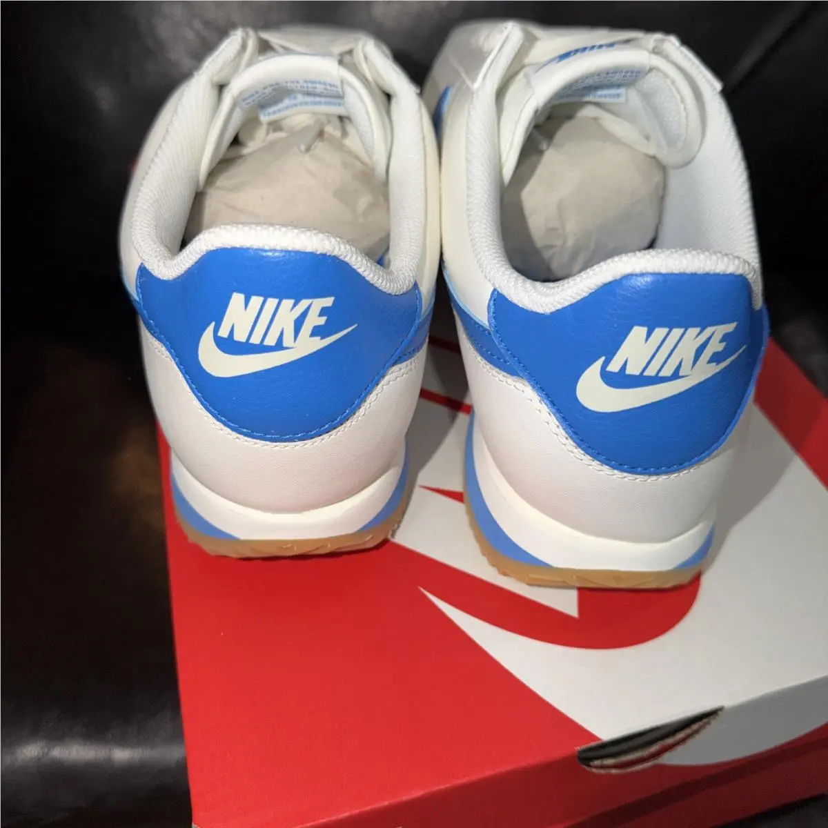 Nike shoes - Sail/Gum Yellow/Light Photo Blue (UPC: 0197862847789) 4