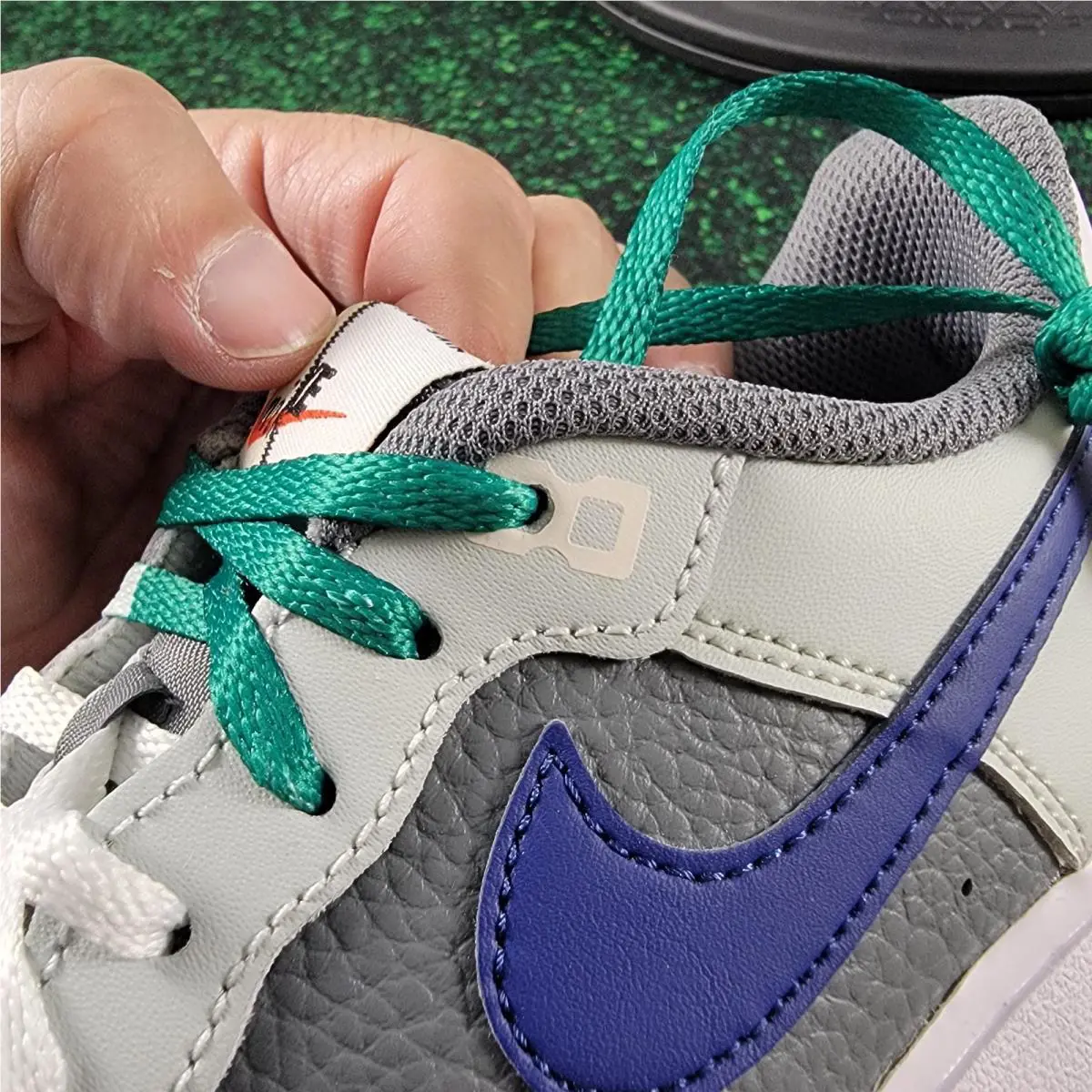 Nike shoes - Nike Air Force 1 LV8 - Blue 1