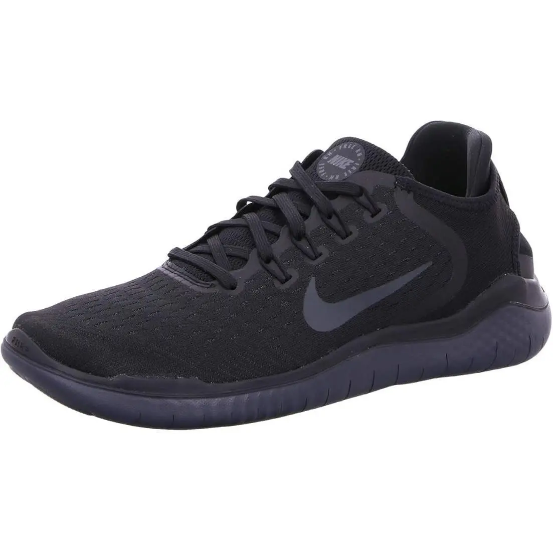 Nike Men Free Run 2018 Running Shoes Black Black Anthracite 002 US 13