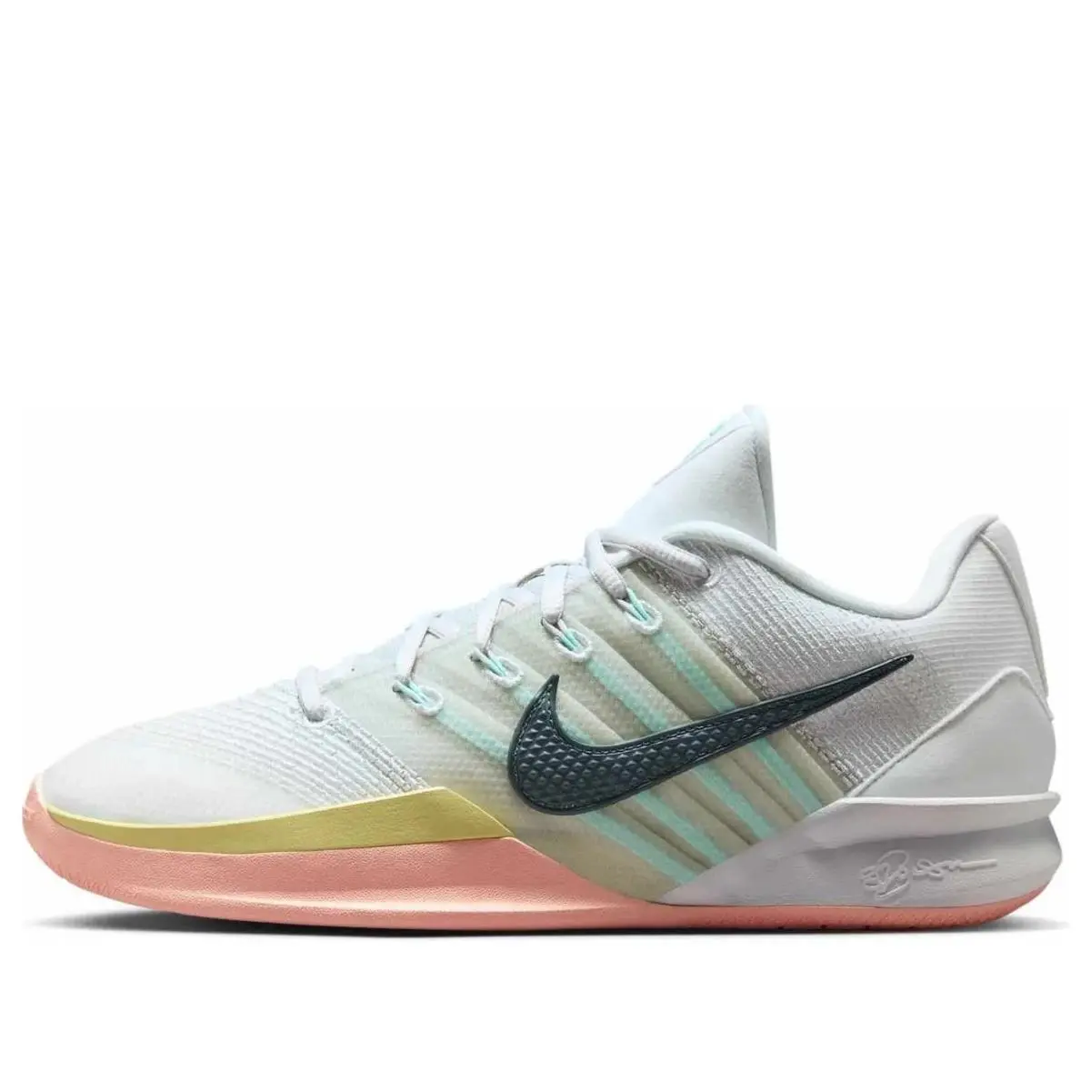 Women`s Size 5.5 Nike Sabrina 3 HF2881-100 Silencer Basketball Shoes White