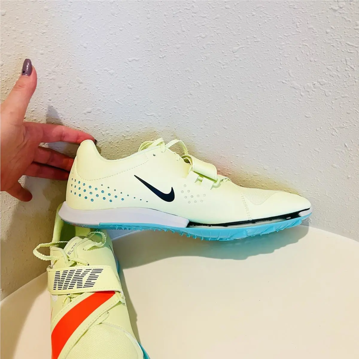 Nike shoes - Nike Zoom LJ - Zoom - Neon yellow 8