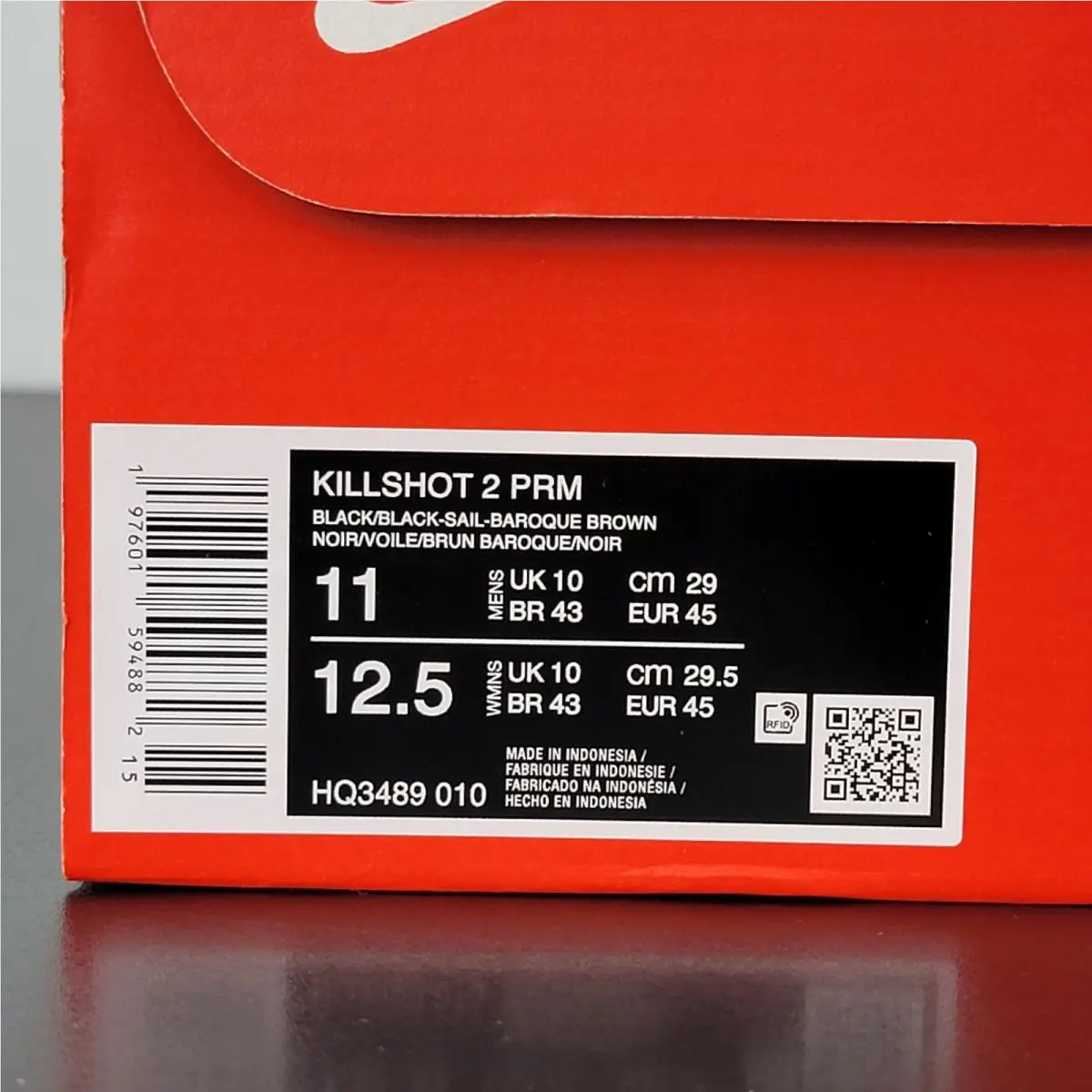 Nike shoes - Nike Killshot 2 - Killshot - HQ3489 010 - Black 6
