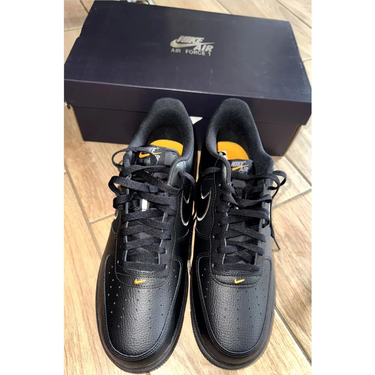 Nike shoes - Nike Air Force 1 - Air Force - CJ9179-001 - Black 0