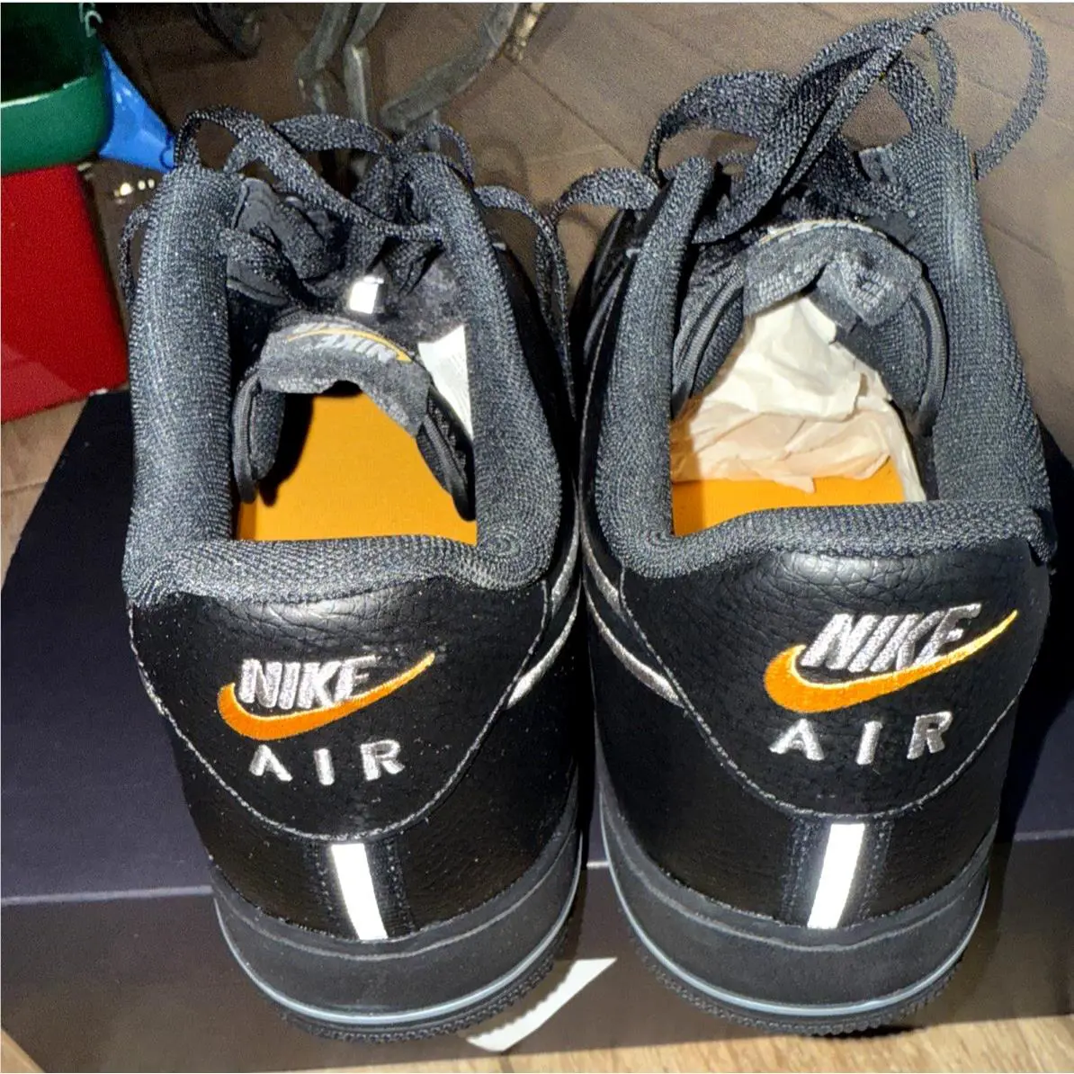 Nike shoes - Nike Air Force 1 - Air Force - CJ9179-001 - Black 4