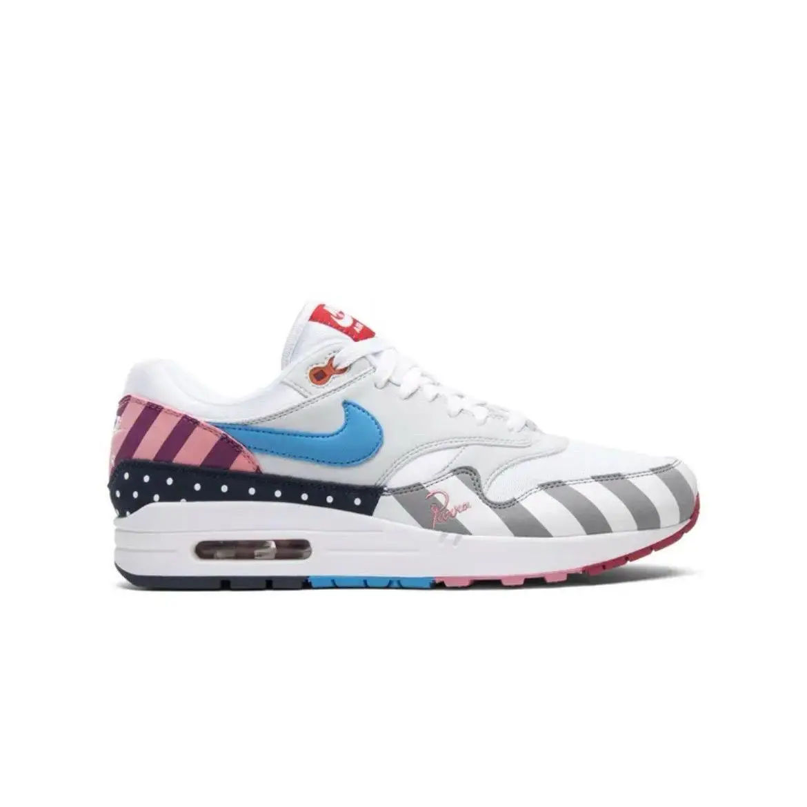 Nike Air Max 1 Parra 2018 Size 12 - White
