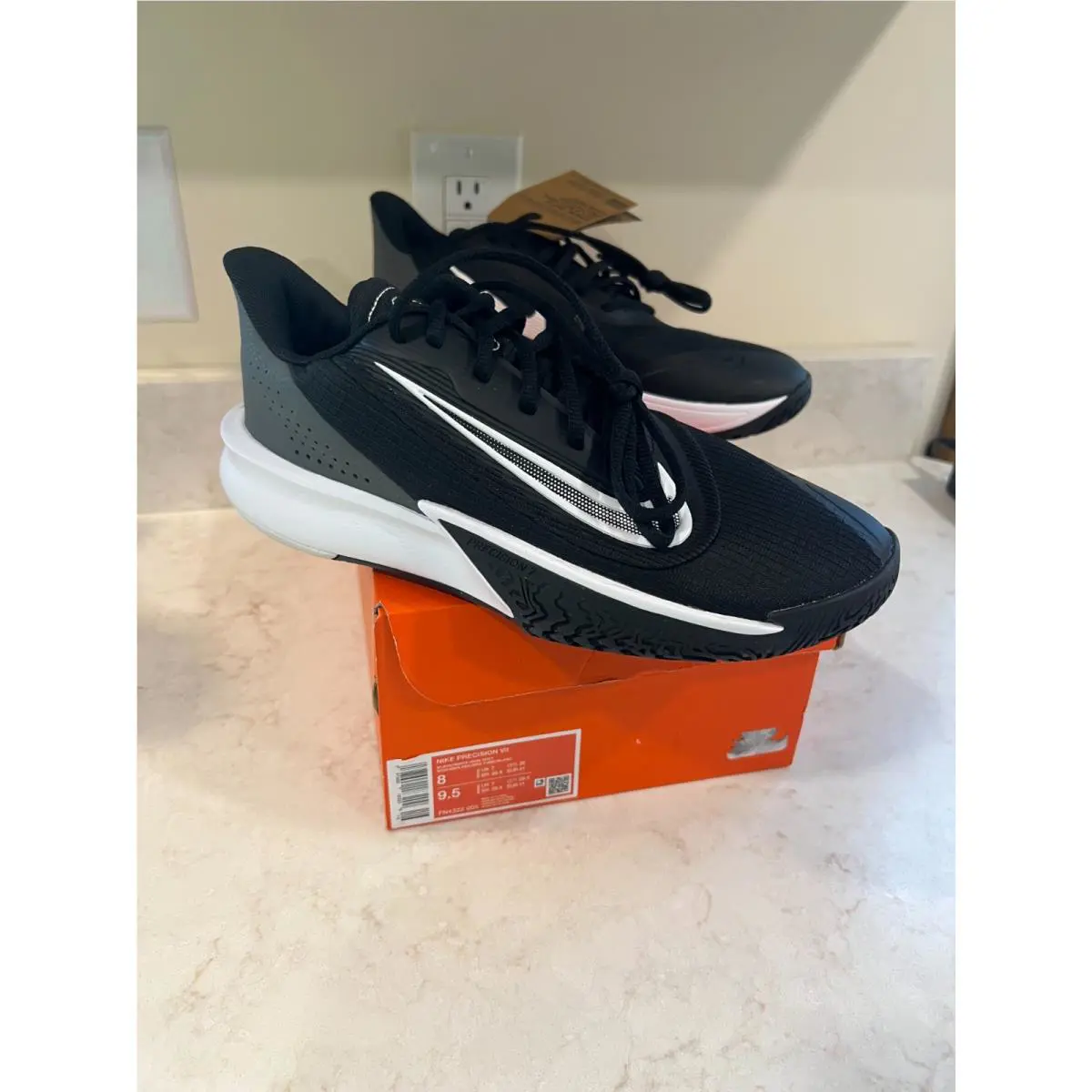 Nike shoes - NIKE PRECISON - PRECISON - FN4322-005 - Black 0