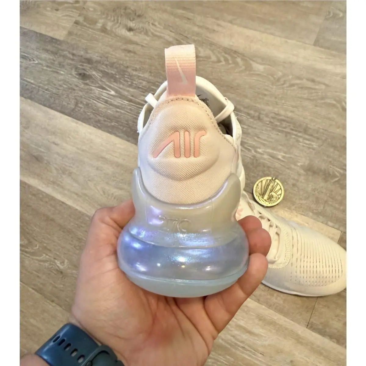 Nike shoes - Nike Air Max 270 - Air Max - IH5966-001 - Soft Pearl / Pearl White Metallic Silver / Washed Coral (UPC: 197863131078) 0