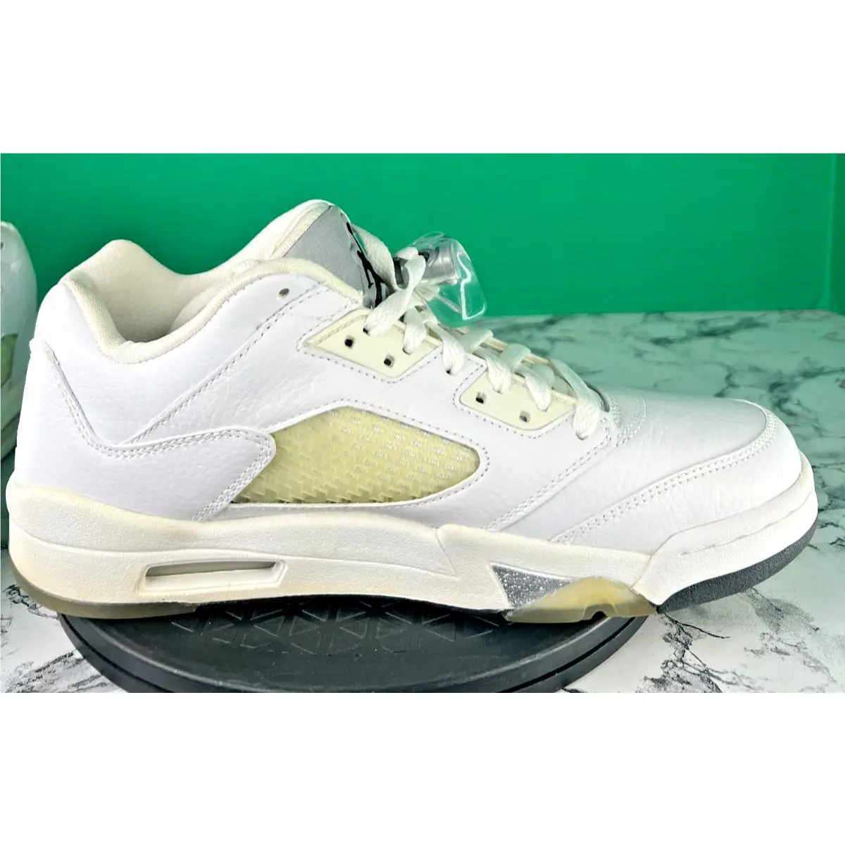 Nike shoes - Air Jordan 5 Retro Low - 314337-101 - White (UPC: 826218543340) 12
