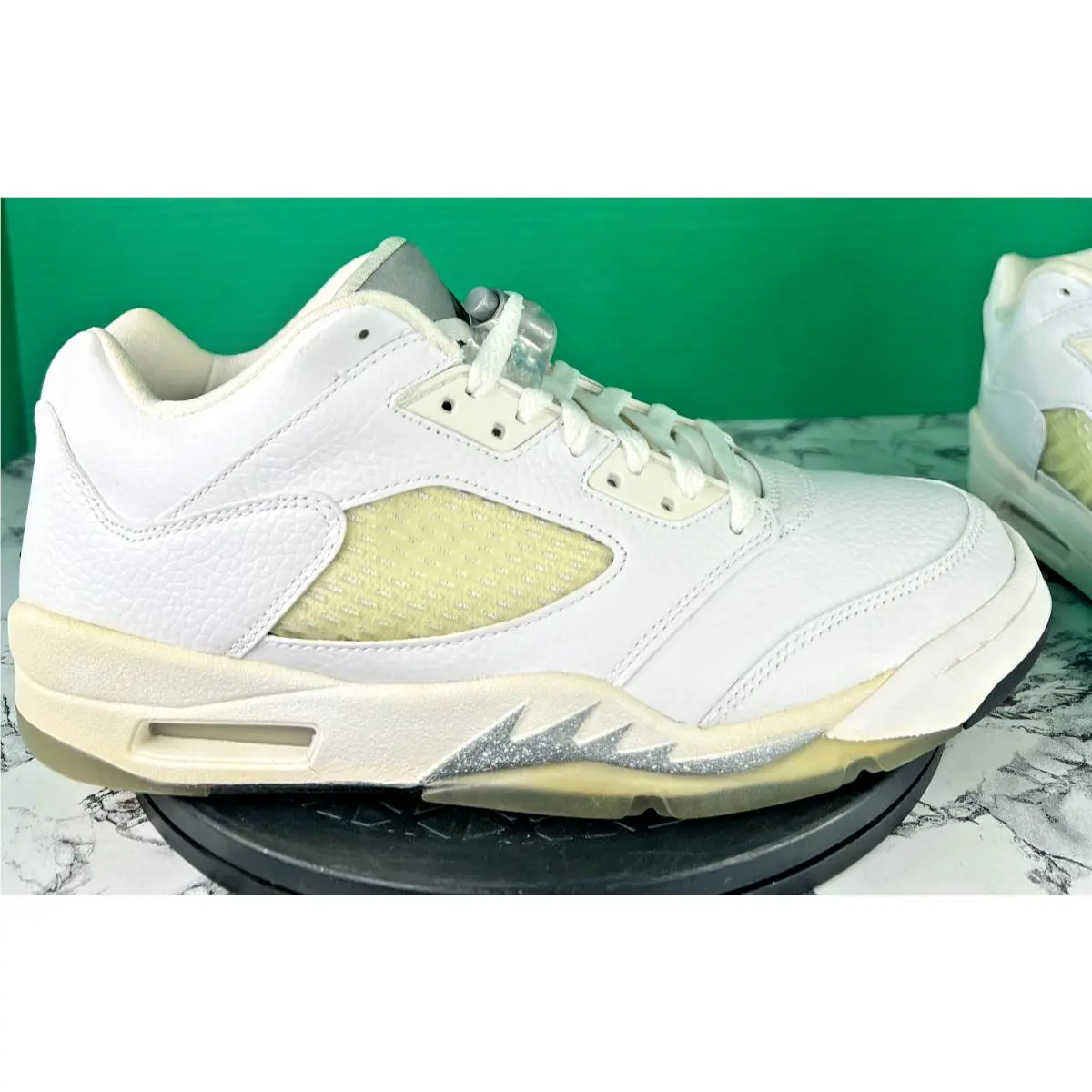Nike shoes - Air Jordan 5 Retro Low - 314337-101 - White (UPC: 826218543340) 18