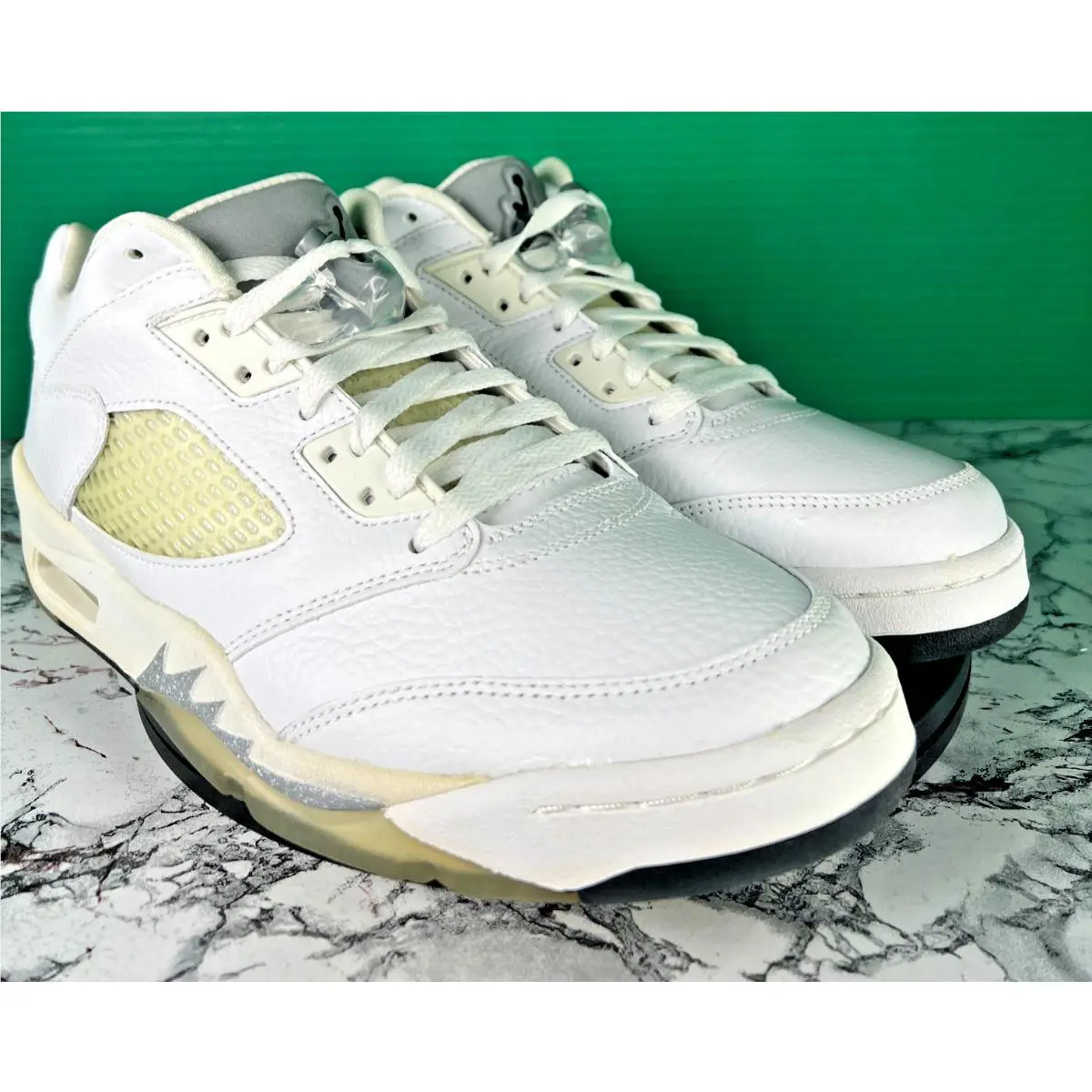 Nike shoes - Air Jordan 5 Retro Low - 314337-101 - White (UPC: 826218543340) 3