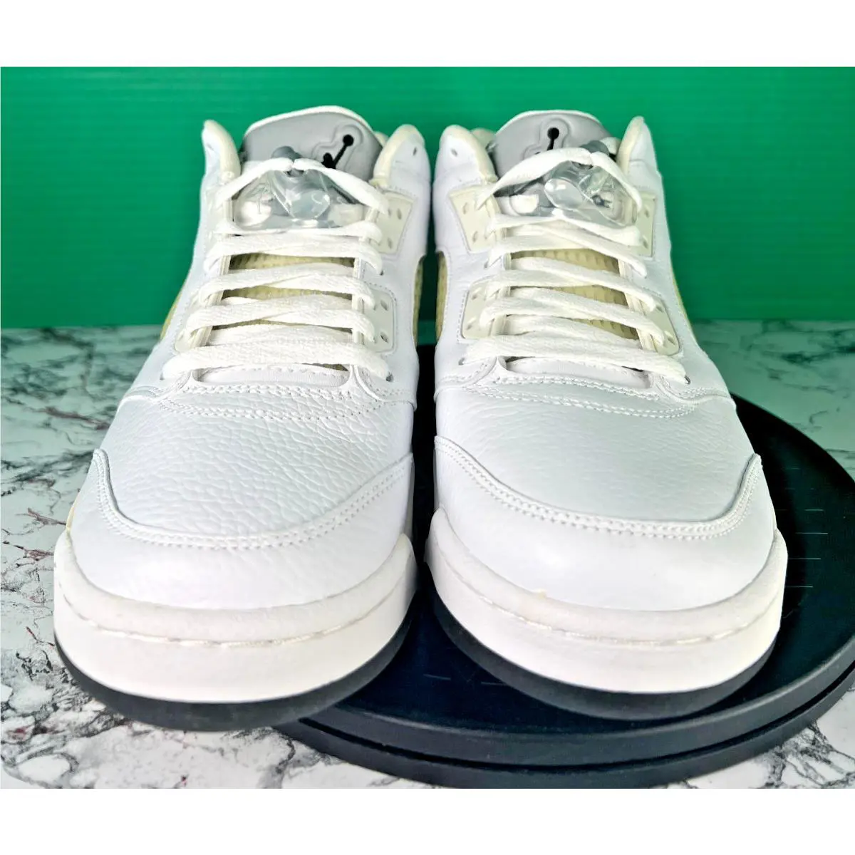 Nike shoes - Air Jordan 5 Retro Low - 314337-101 - White (UPC: 826218543340) 4