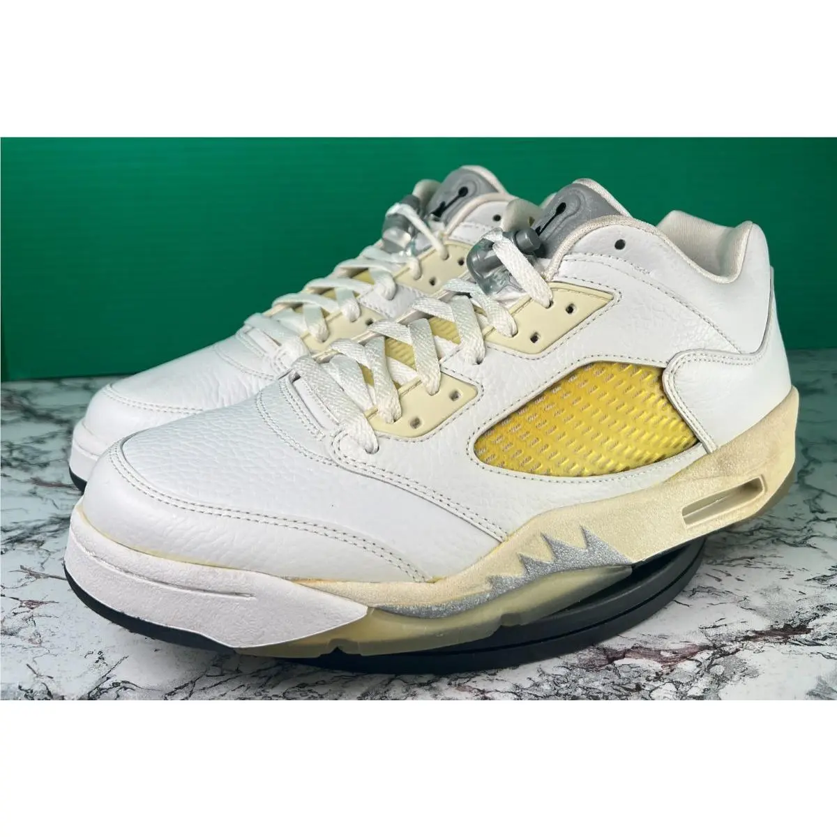 Nike shoes - Air Jordan 5 Retro Low - 314337-101 - White (UPC: 826218543340) 3