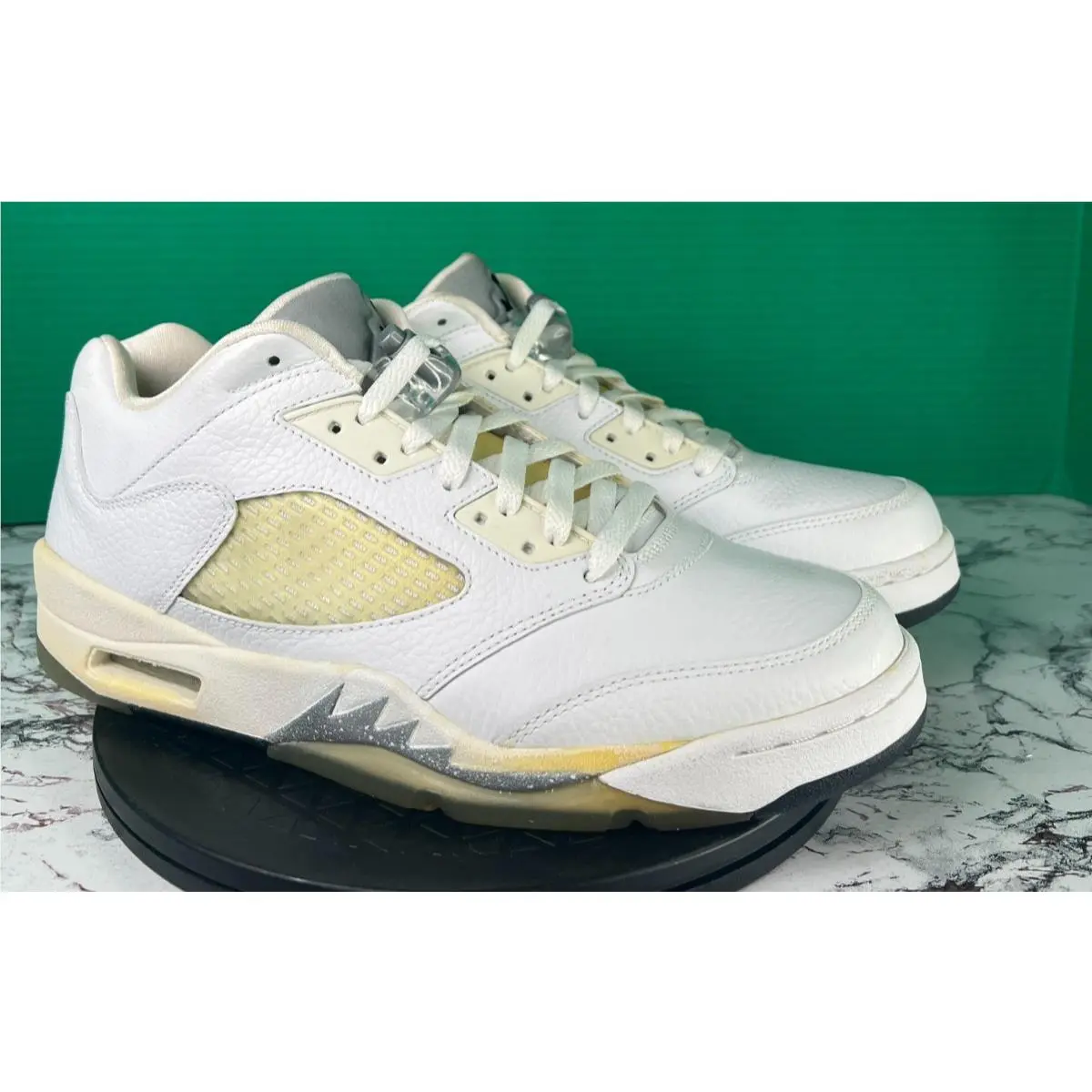 Nike shoes - Air Jordan 5 Retro Low - 314337-101 - White (UPC: 826218543340) 4