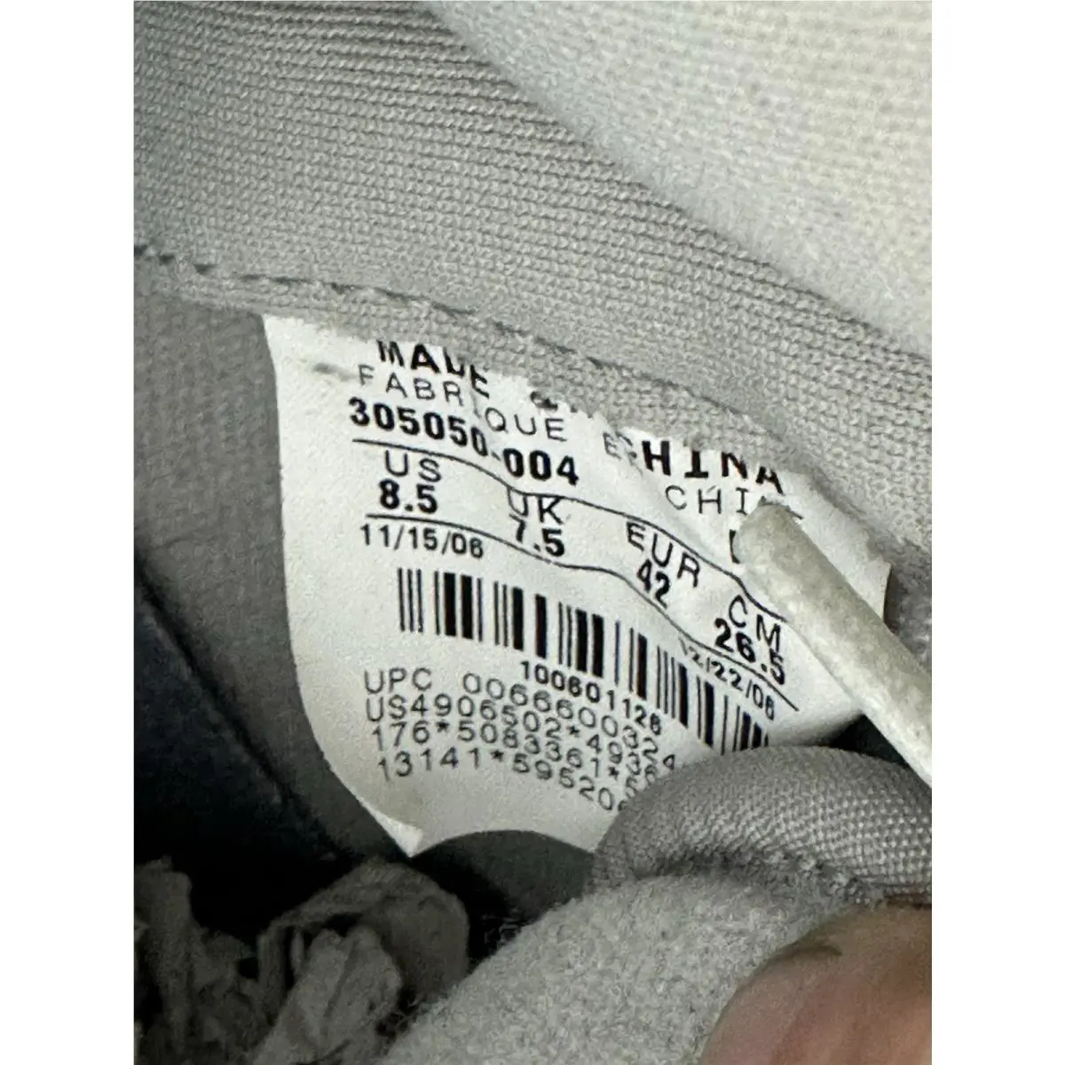 Nike shoes - Nike Dunk High - Dunk High - 305050-004 - Gray 10