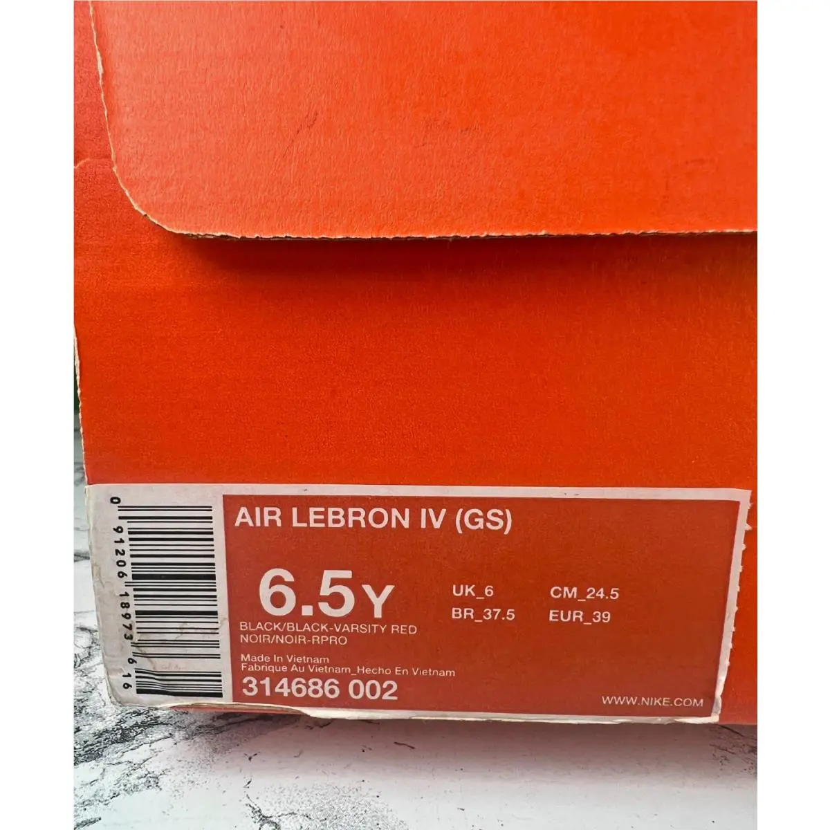 Nike shoes - Nike Air LeBron - Air LeBron - 314686-002 - Black 0