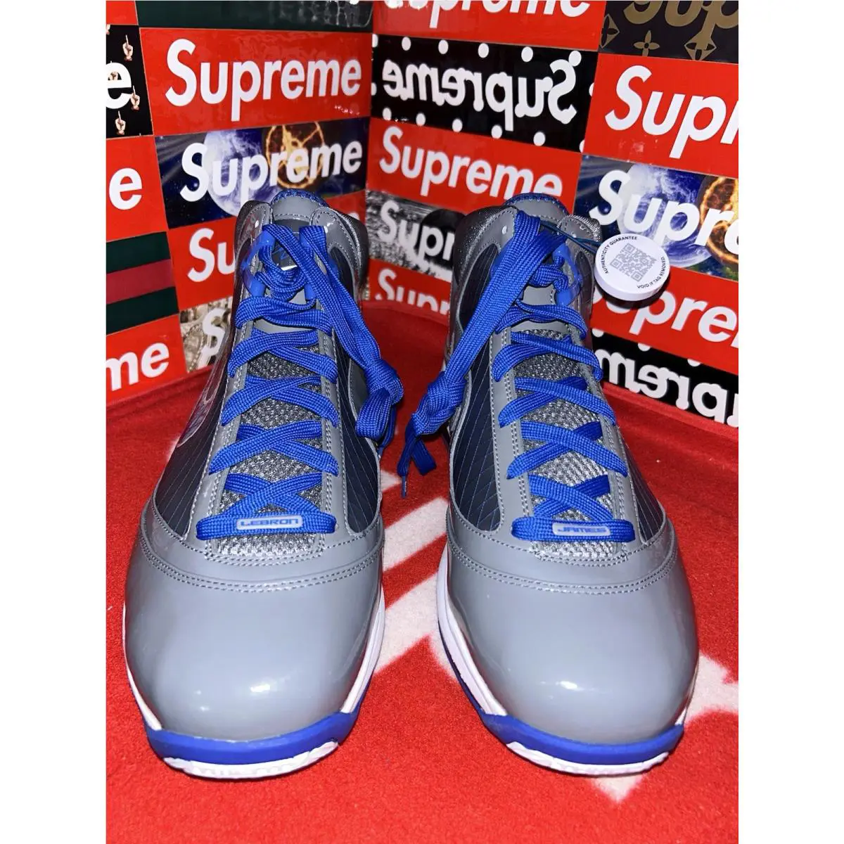 Nike shoes - Nike Air Max LeBron 7 - 393320-001 - Gray 0
