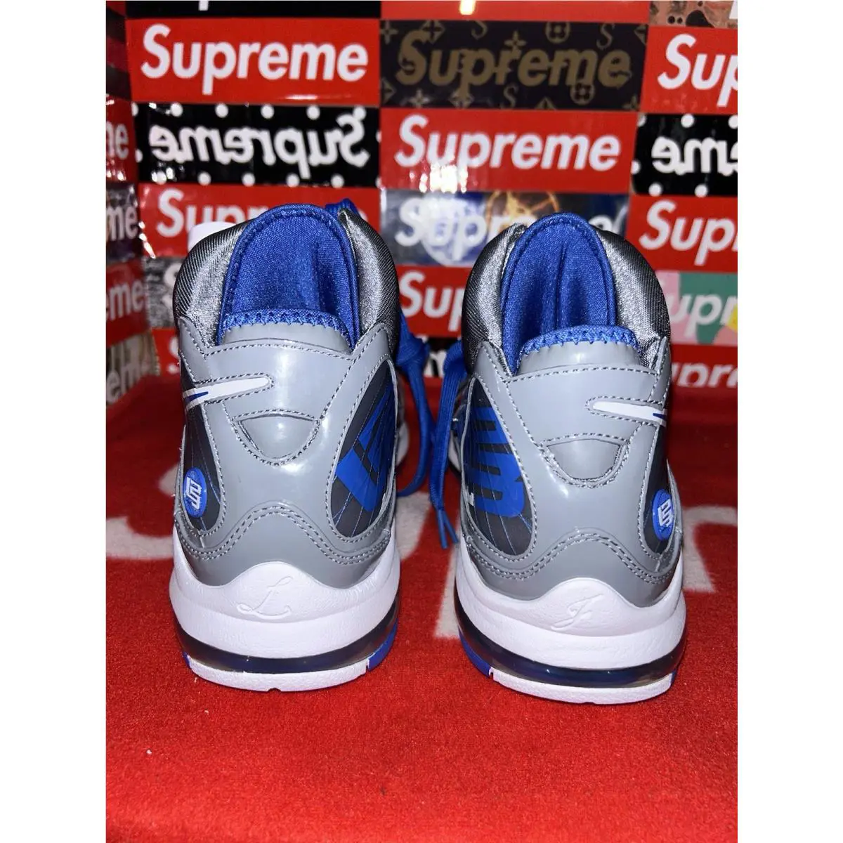 Nike shoes - Nike Air Max LeBron 7 - 393320-001 - Gray 1